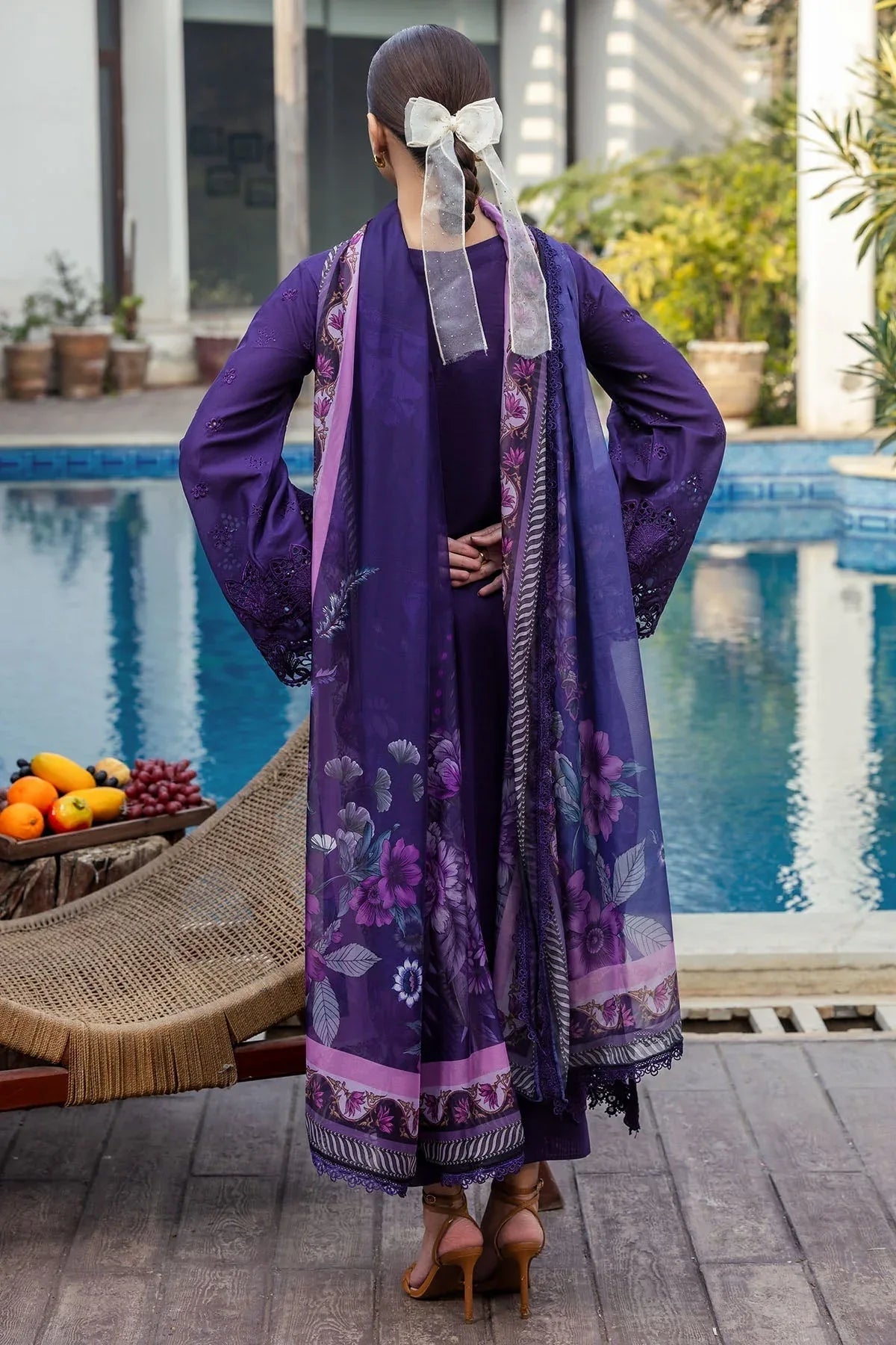 Motifz | Premium Lawn 25 | 5314-MIREILLE - Aqsa Fabrics