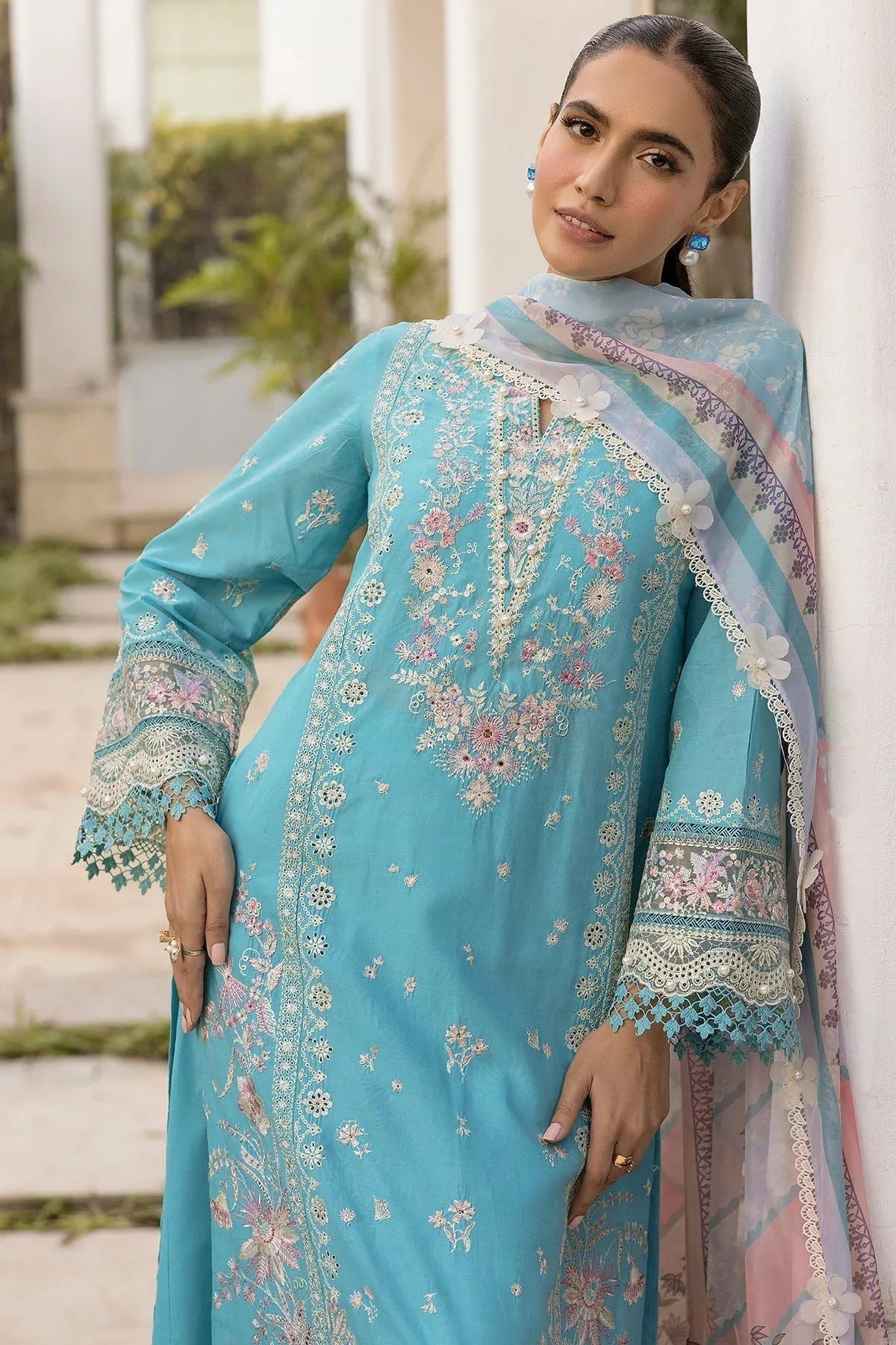 Motifz | Premium Lawn 25 | 5317-SERA - Aqsa Fabrics