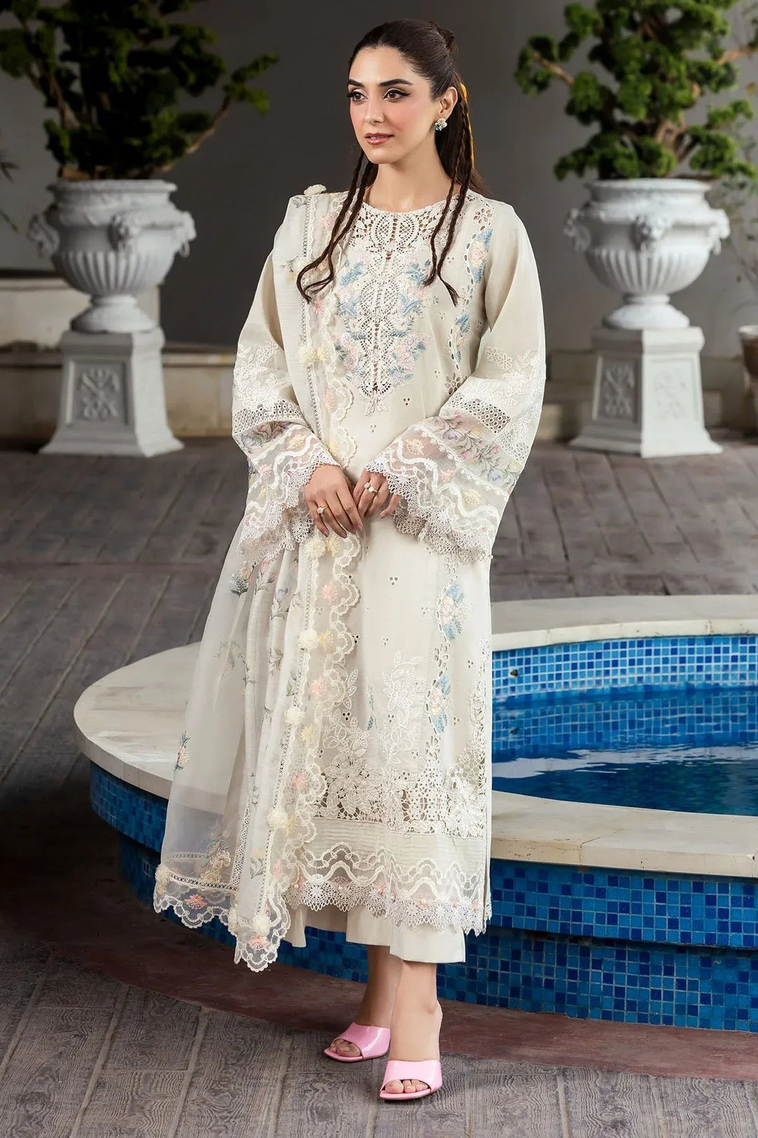 Motifz | Premium Lawn 25 | 5319-MARCELINE - Aqsa Fabrics