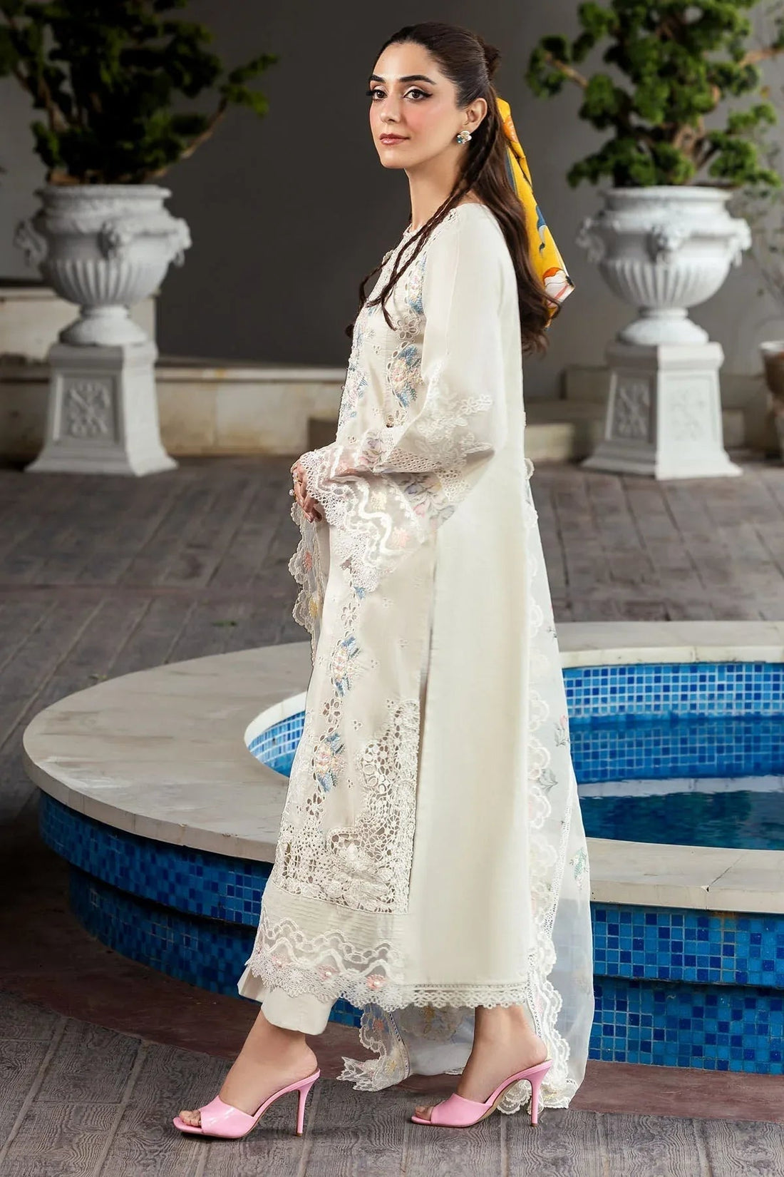 Motifz | Premium Lawn 25 | 5319-MARCELINE - Aqsa Fabrics