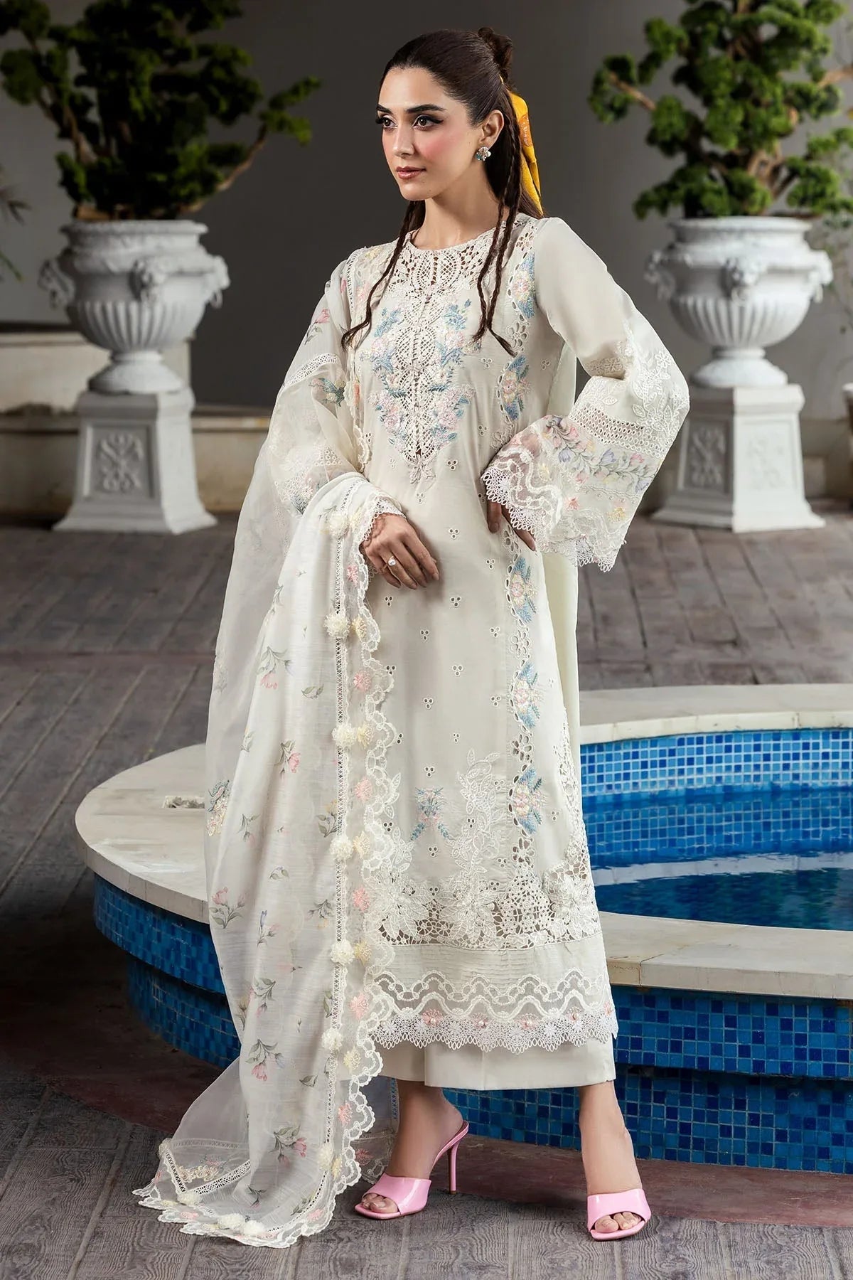Motifz | Premium Lawn 25 | 5319-MARCELINE - Aqsa Fabrics