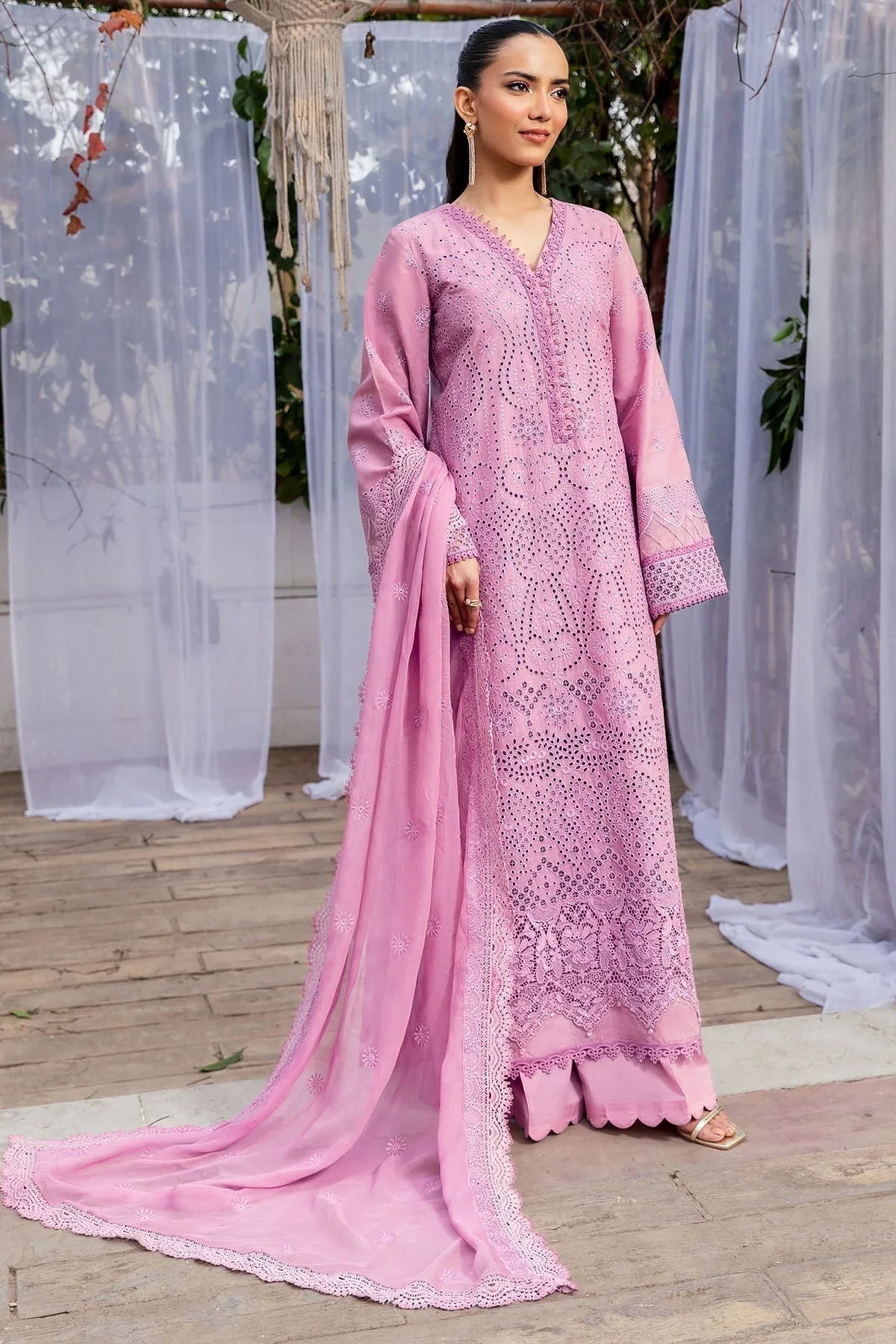 Motifz | Premium Lawn 25 | 5321-CIEL - Aqsa Fabrics