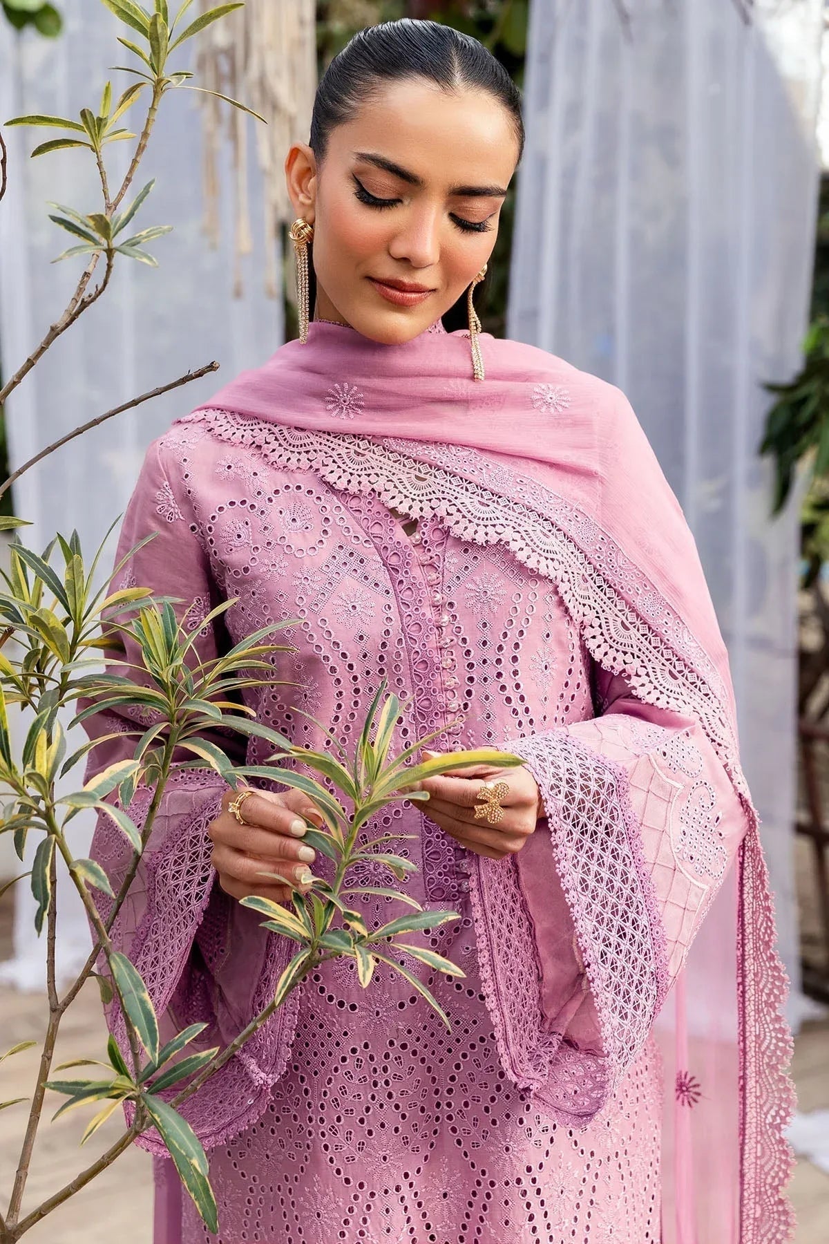 Motifz | Premium Lawn 25 | 5321-CIEL - Aqsa Fabrics