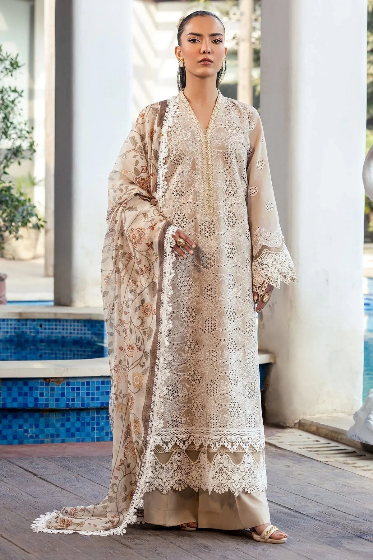 Motifz | Premium Lawn 25 | 5322-DIANE - Aqsa Fabrics