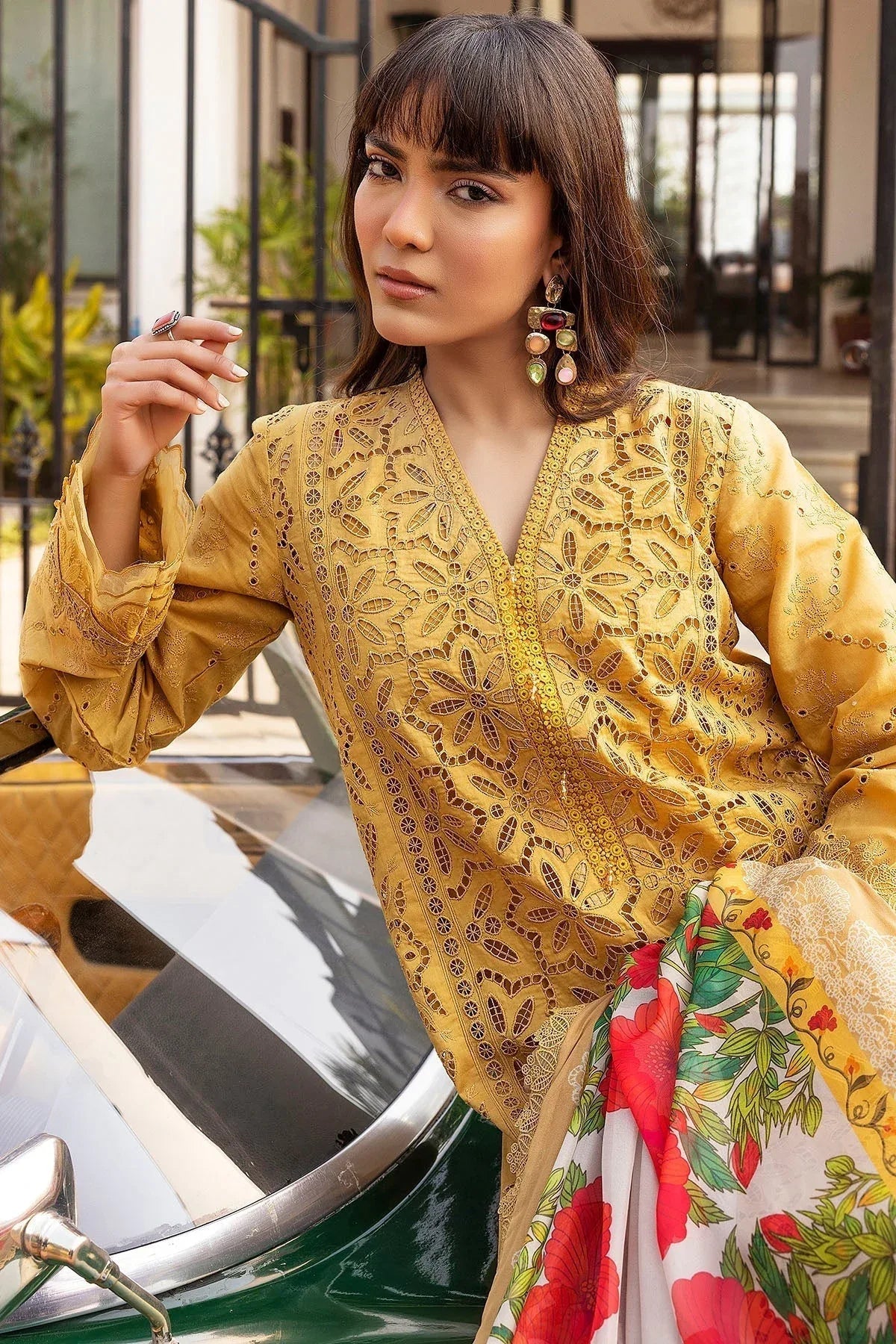 Motifz | Premium Lawn 25 | 5323-GENEVA - Aqsa Fabrics
