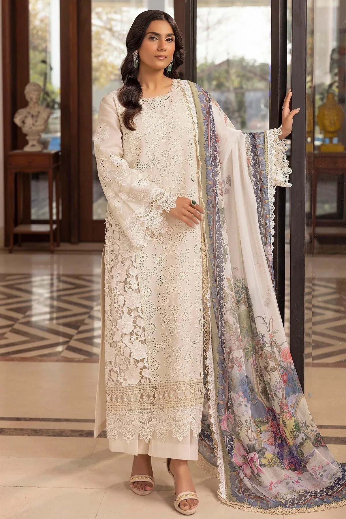 Motifz | Premium Lawn 25 | 5324-SIDONIE - Aqsa Fabrics