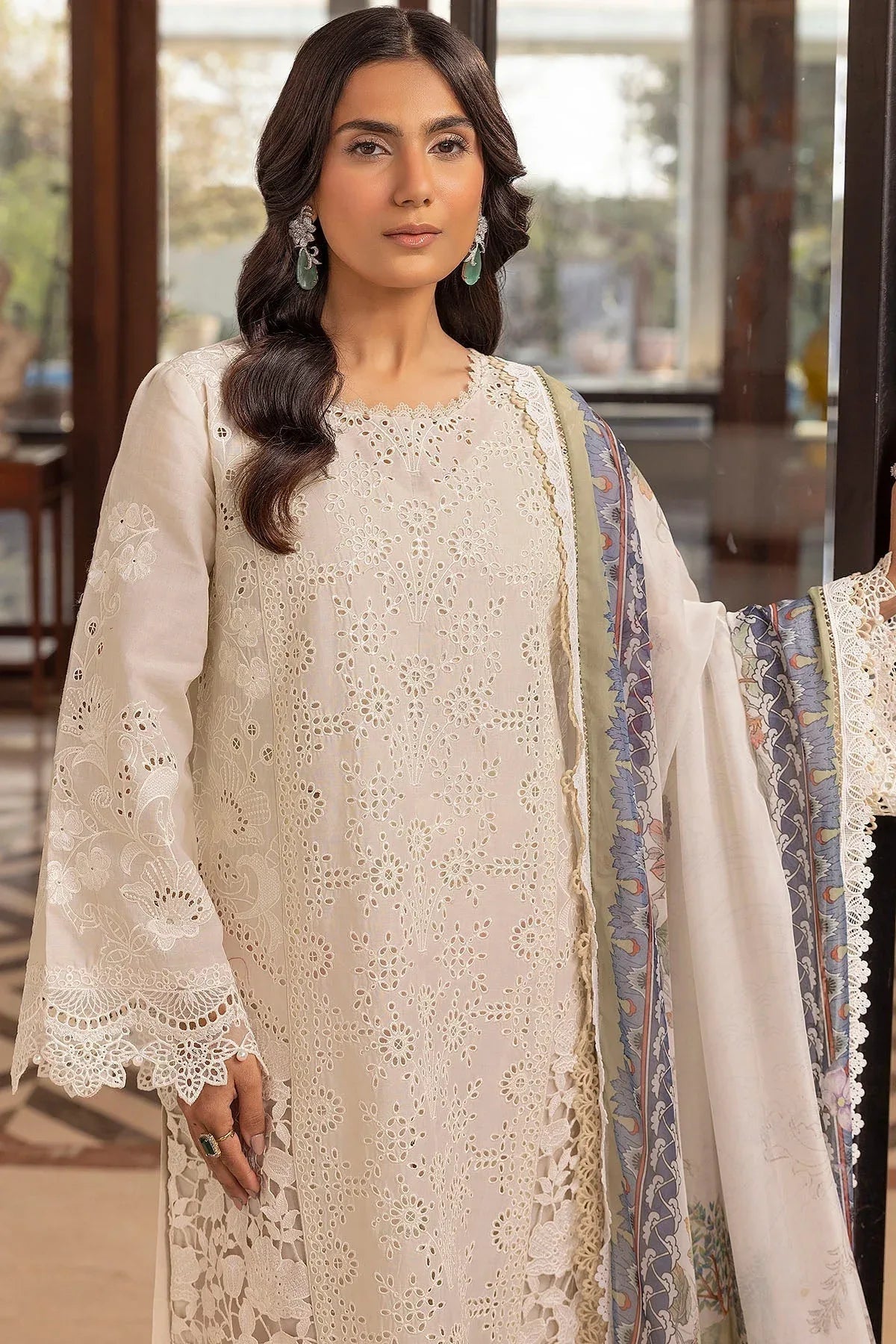 Motifz | Premium Lawn 25 | 5324-SIDONIE - Aqsa Fabrics