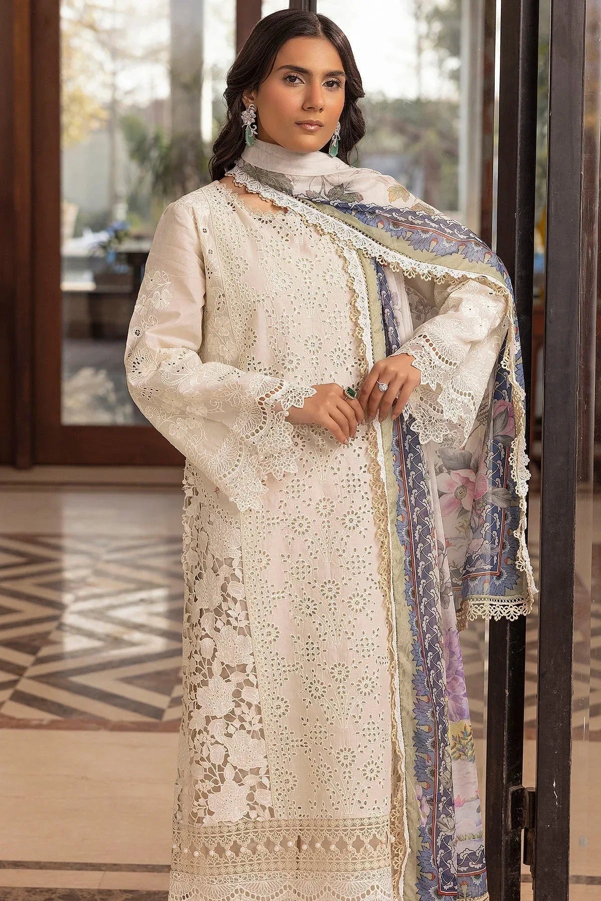 Motifz | Premium Lawn 25 | 5324-SIDONIE - Aqsa Fabrics