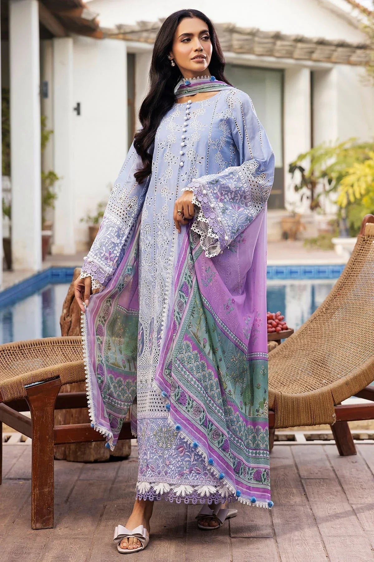 Motifz | Premium Lawn 25 | 5325-MAELYS - Aqsa Fabrics