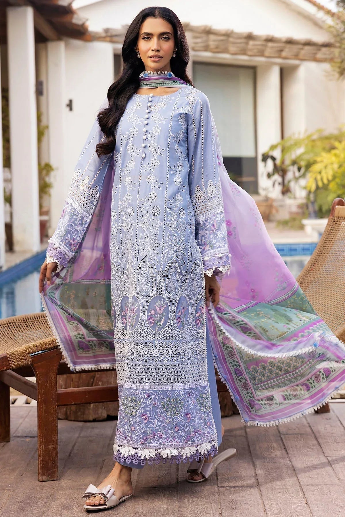 Motifz | Premium Lawn 25 | 5325-MAELYS - Aqsa Fabrics