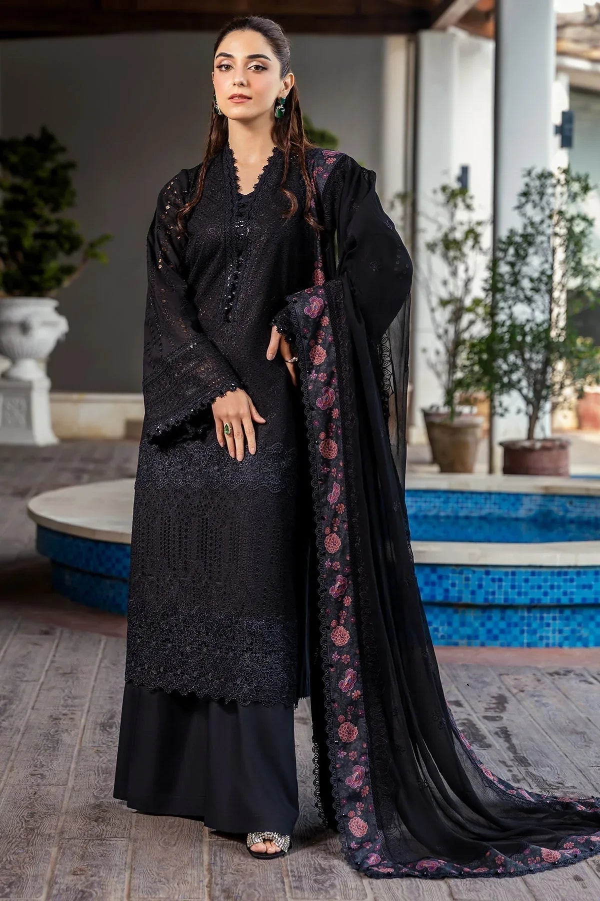 Motifz | Premium Lawn 25 | 5326-COURTNEY - Aqsa Fabrics