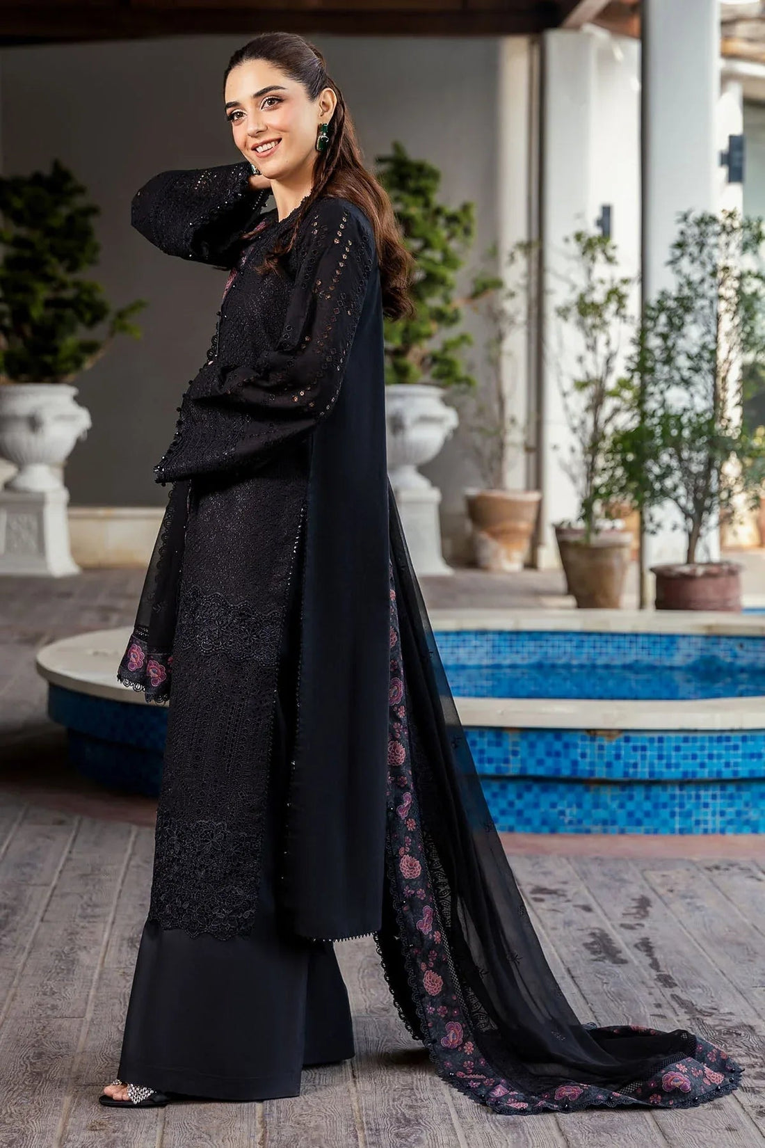 Motifz | Premium Lawn 25 | 5326-COURTNEY - Aqsa Fabrics