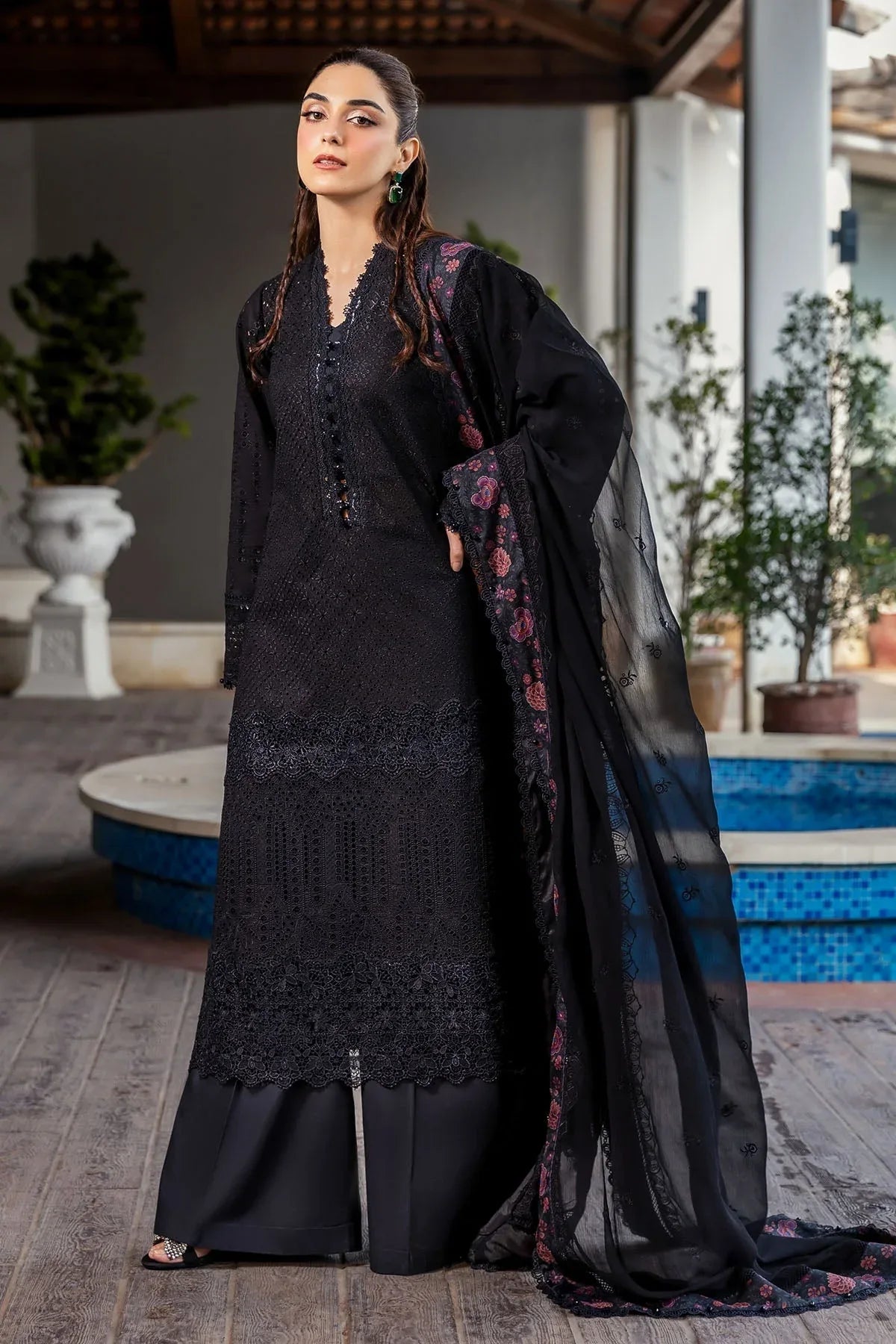 Motifz | Premium Lawn 25 | 5326-COURTNEY - Aqsa Fabrics