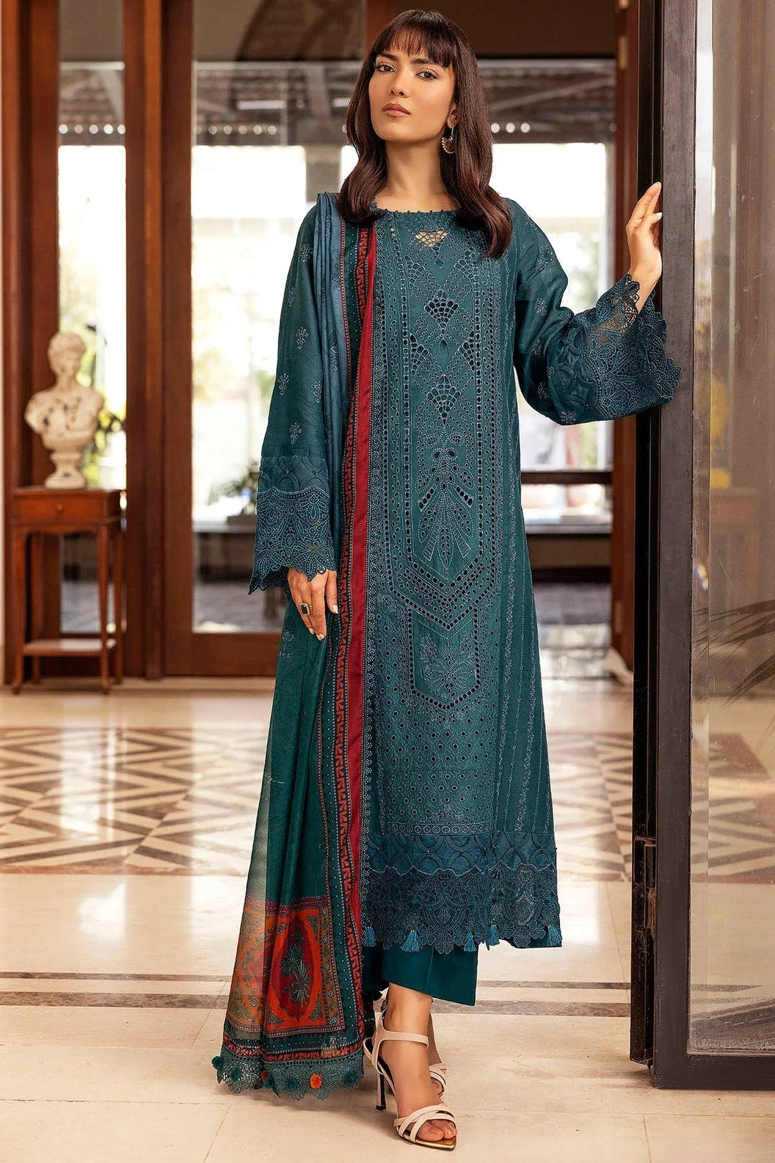 Motifz | Premium Lawn 25 | 5327-PERCY - Aqsa Fabrics