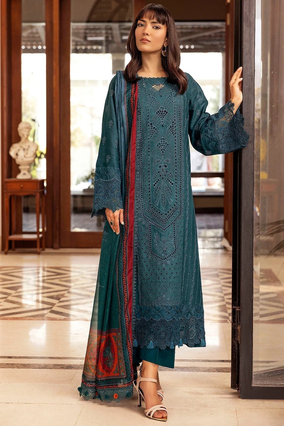 Motifz | Premium Lawn 25 | 5327-PERCY - Aqsa Fabrics
