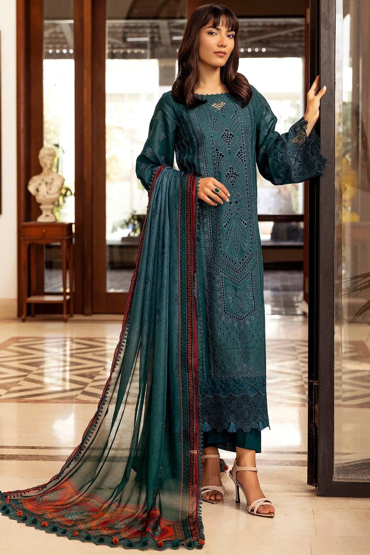 Motifz | Premium Lawn 25 | 5327-PERCY - Aqsa Fabrics