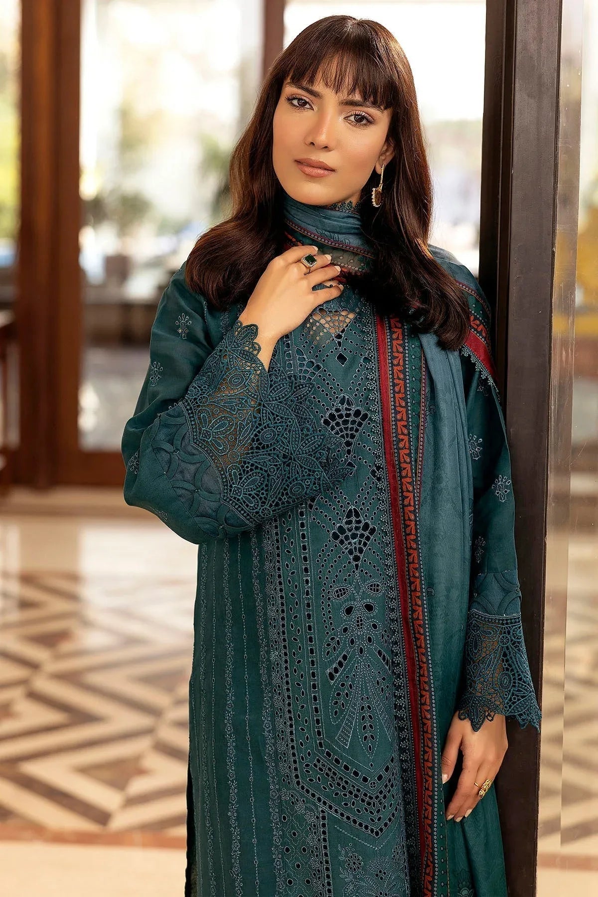 Motifz | Premium Lawn 25 | 5327-PERCY - Aqsa Fabrics