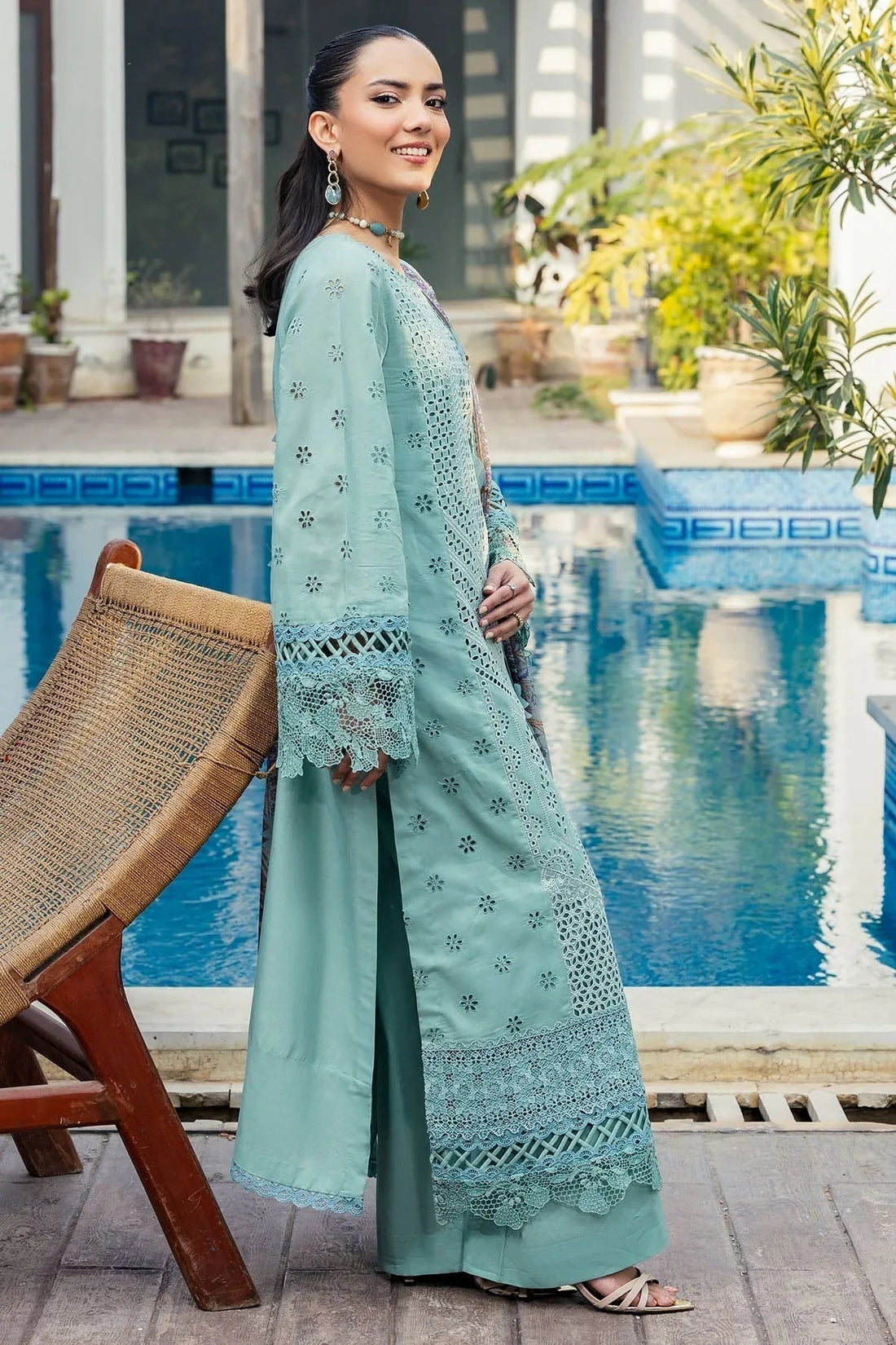 Motifz | Premium Lawn 25 | 5328-ISABEAU - Aqsa Fabrics