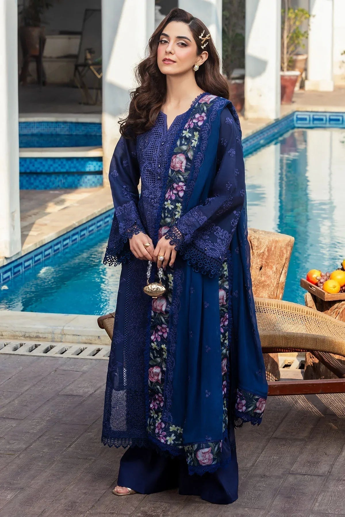 Motifz | Premium Lawn 25 | 5330-MAELYS - Aqsa Fabrics