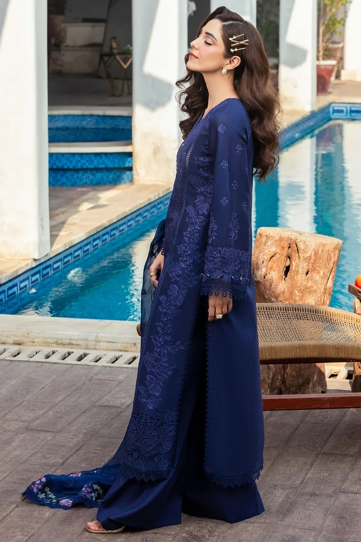 Motifz | Premium Lawn 25 | 5330-MAELYS - Aqsa Fabrics