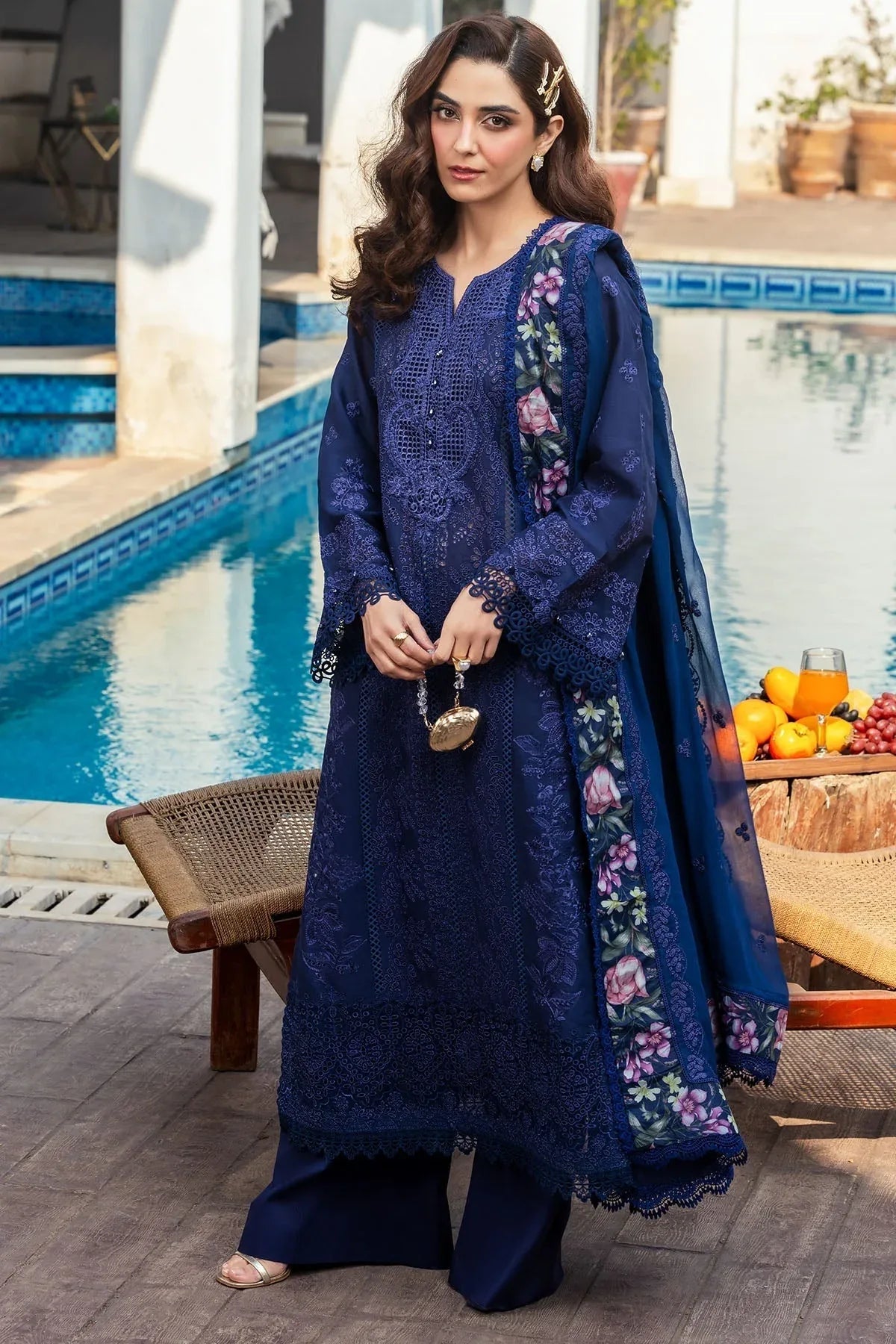 Motifz | Premium Lawn 25 | 5330-MAELYS - Aqsa Fabrics