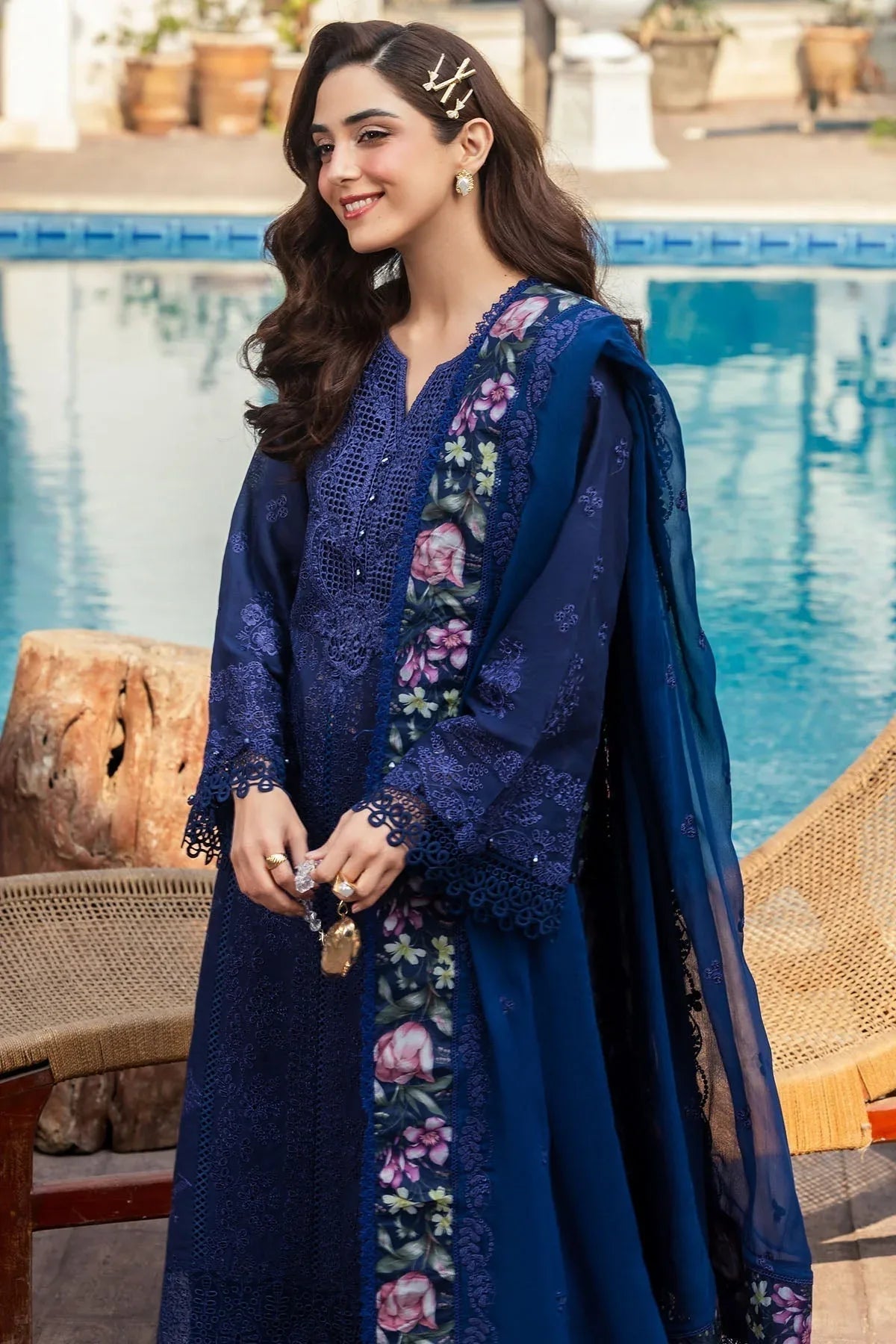 Motifz | Premium Lawn 25 | 5330-MAELYS - Aqsa Fabrics