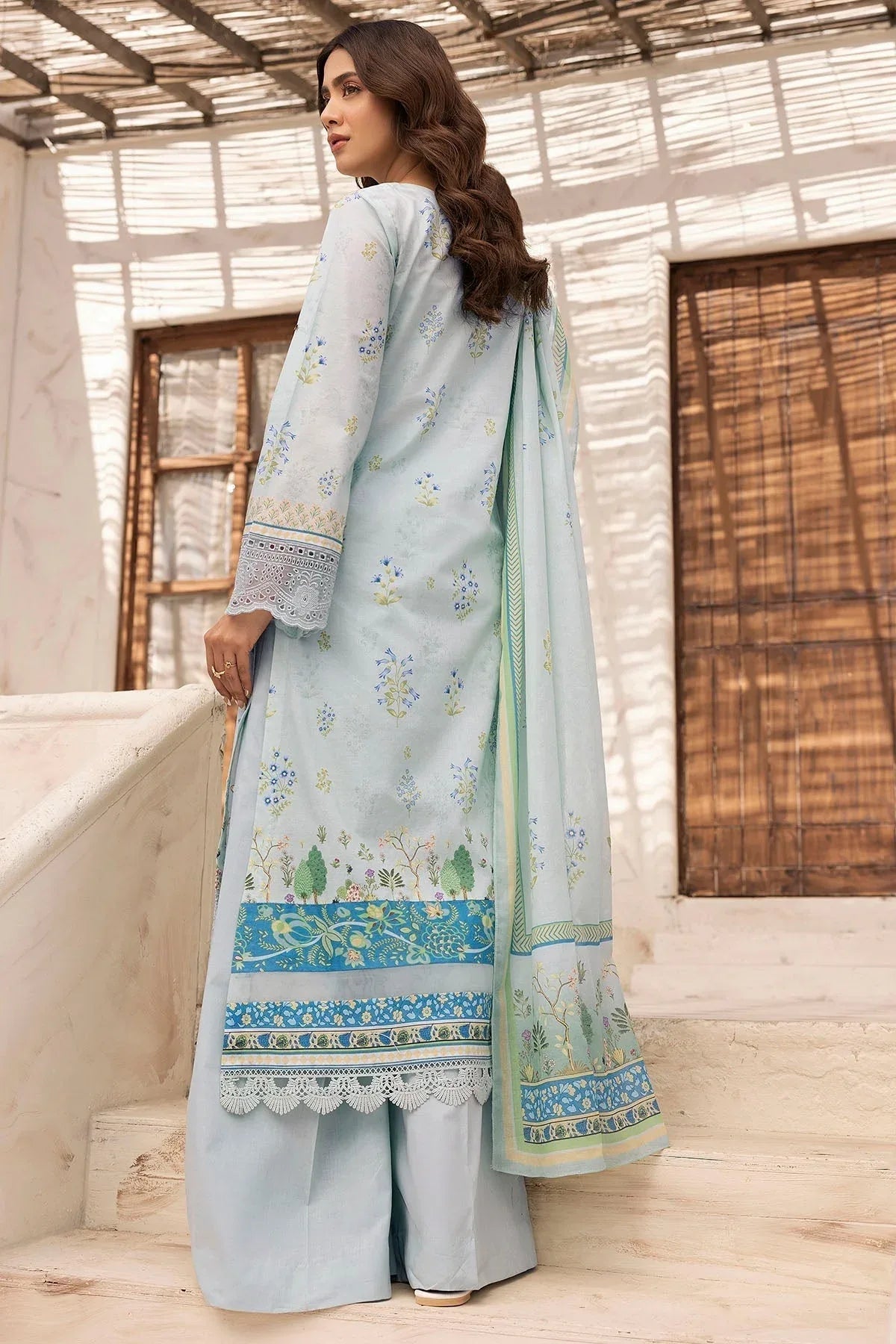 Motifz | Umang Lawn | 5411-SIRA - Aqsa Fabrics