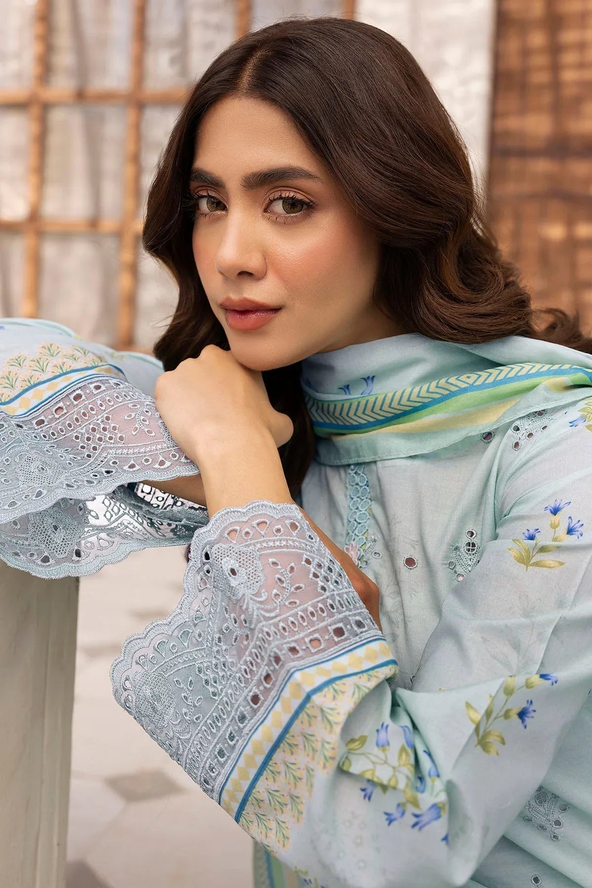 Motifz | Umang Lawn | 5411-SIRA - Aqsa Fabrics