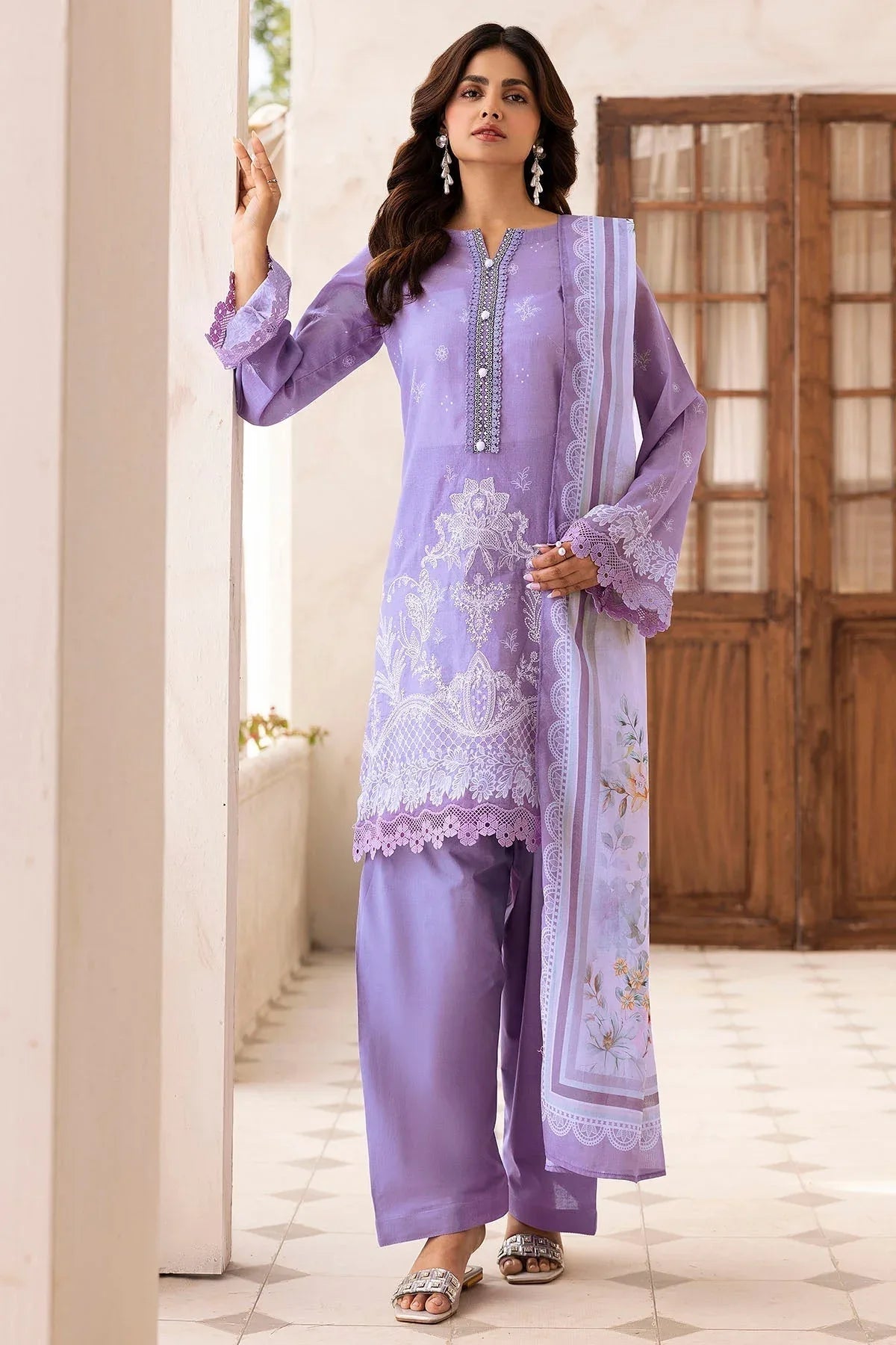Motifz | Umang Lawn | 5415-LEAH - Aqsa Fabrics