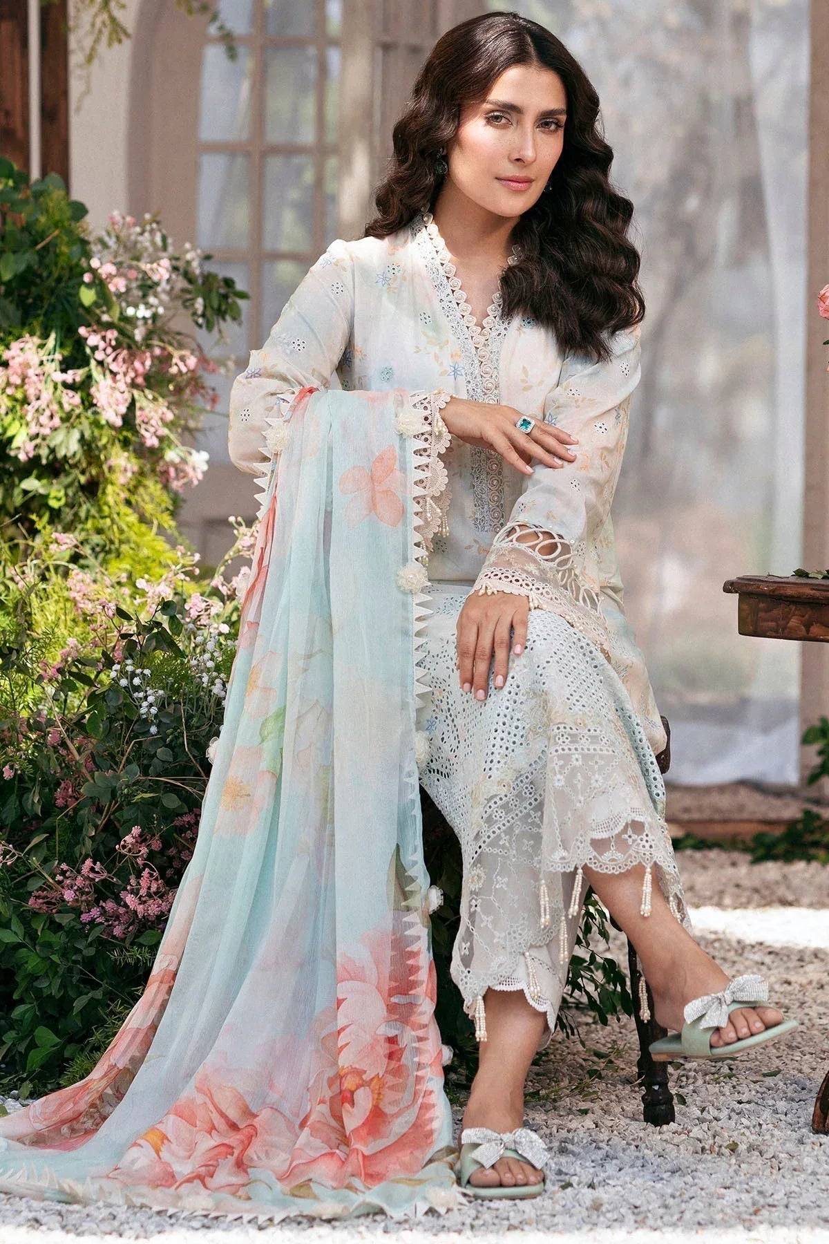 Motifz | Premium Lawn 25 | 5423-DAISY - Aqsa Fabrics
