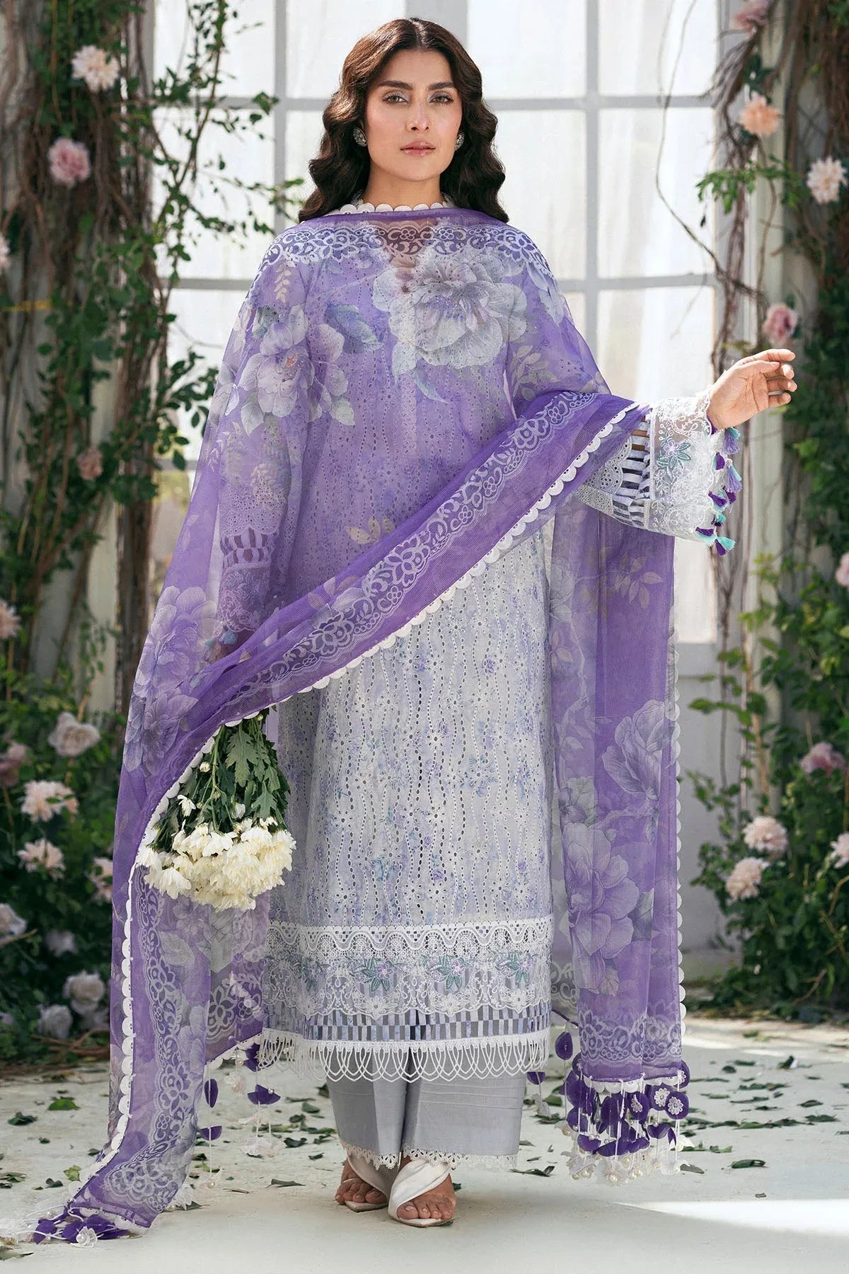 Motifz | Premium Lawn 25 | 5424-VALERIE - Aqsa Fabrics