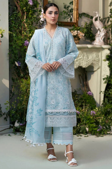Motifz | Premium Lawn 25 | 5425-LAVENDER - Aqsa Fabrics