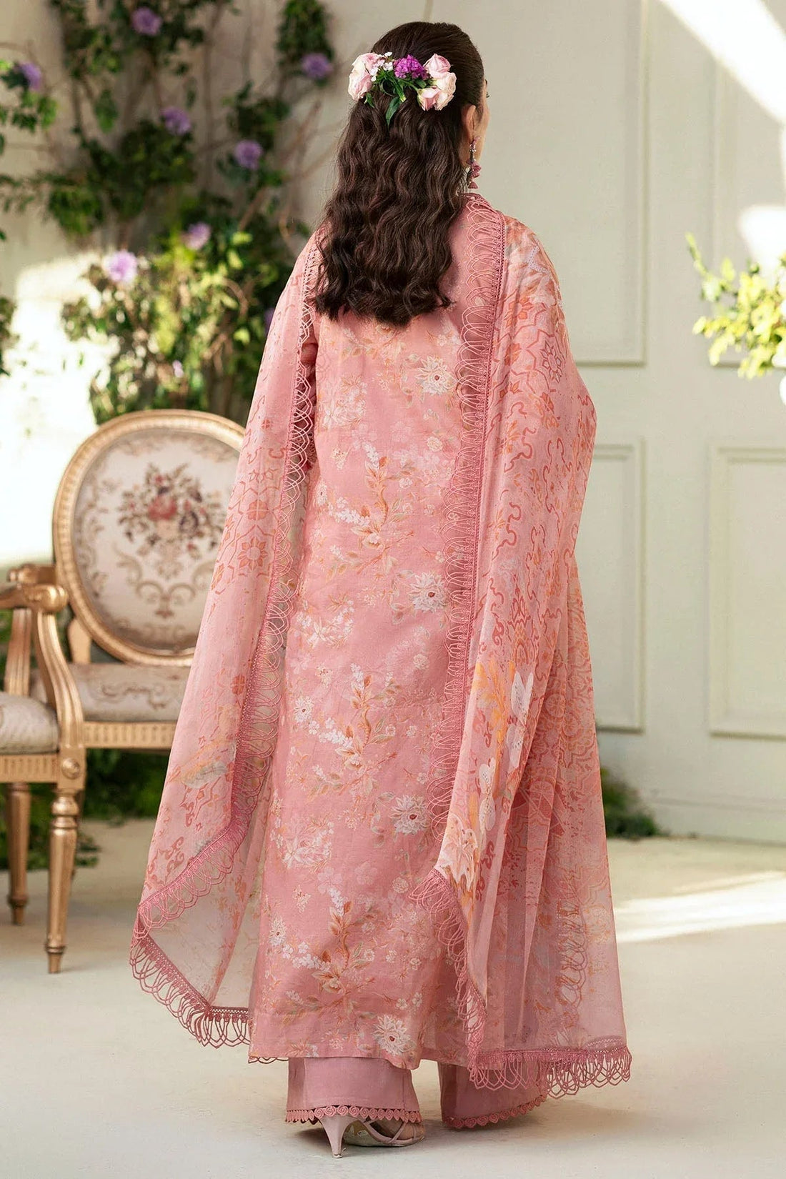 Motifz | Premium Lawn 25 | 5427-LOTUS - Aqsa Fabrics