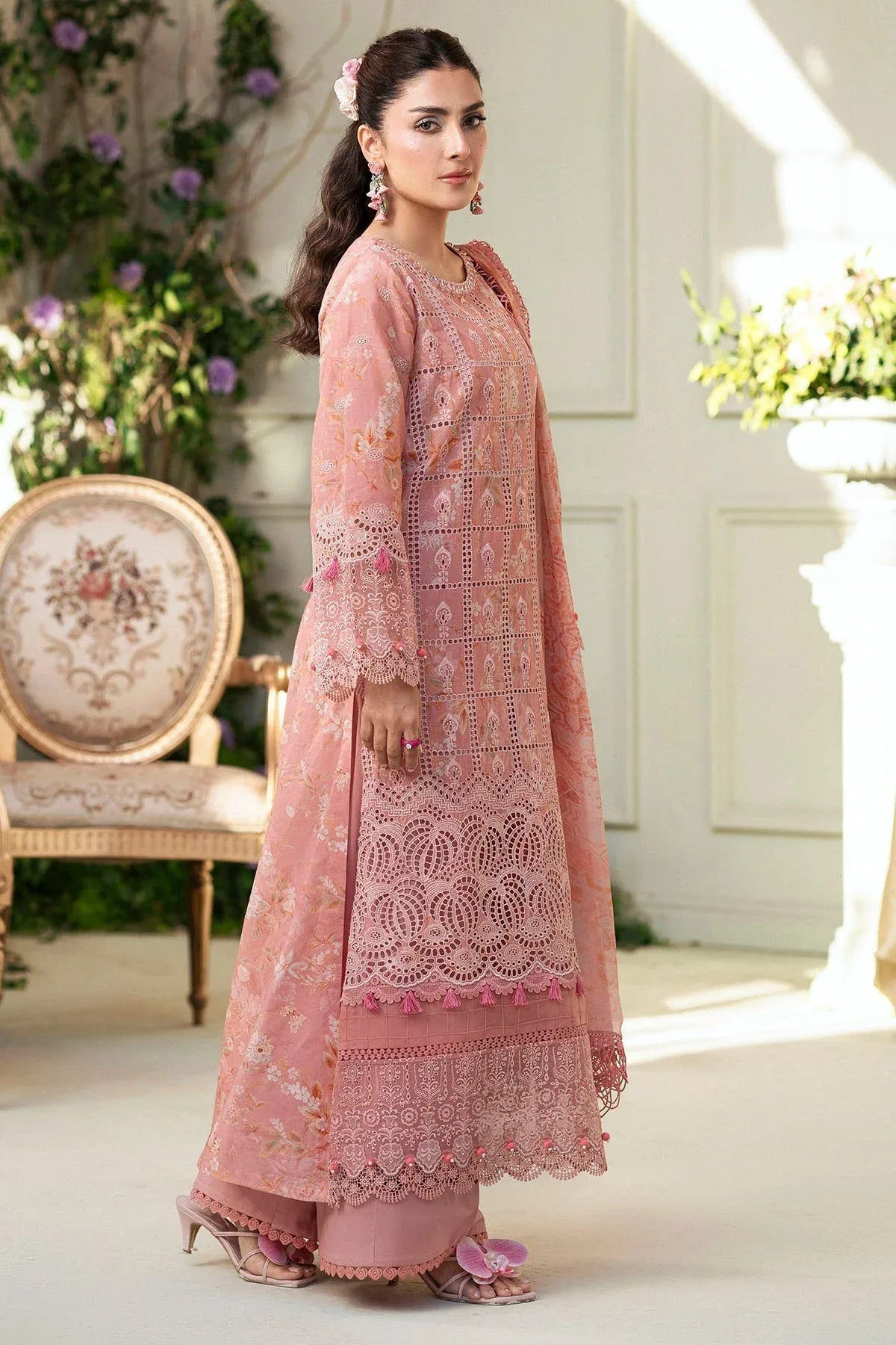 Motifz | Premium Lawn 25 | 5427-LOTUS - Aqsa Fabrics