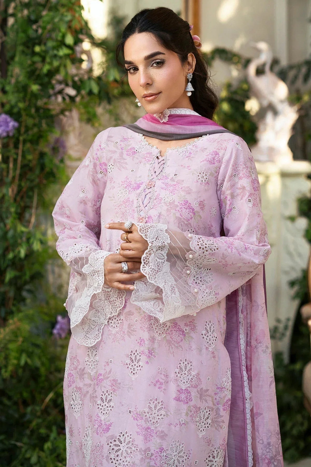 Motifz | Premium Lawn 25 | 5428-ASTER - Aqsa Fabrics