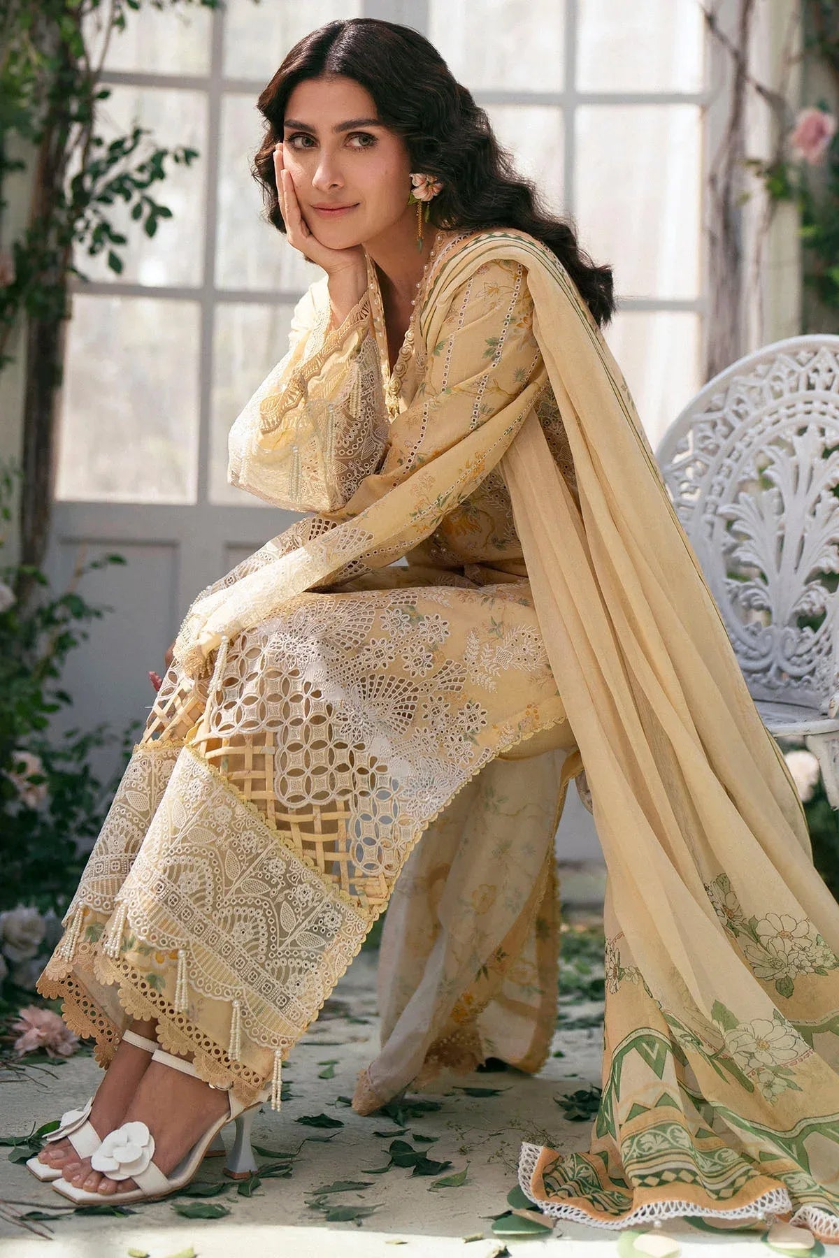 Motifz | Premium Lawn 25 | 5429-ORCHID - Aqsa Fabrics