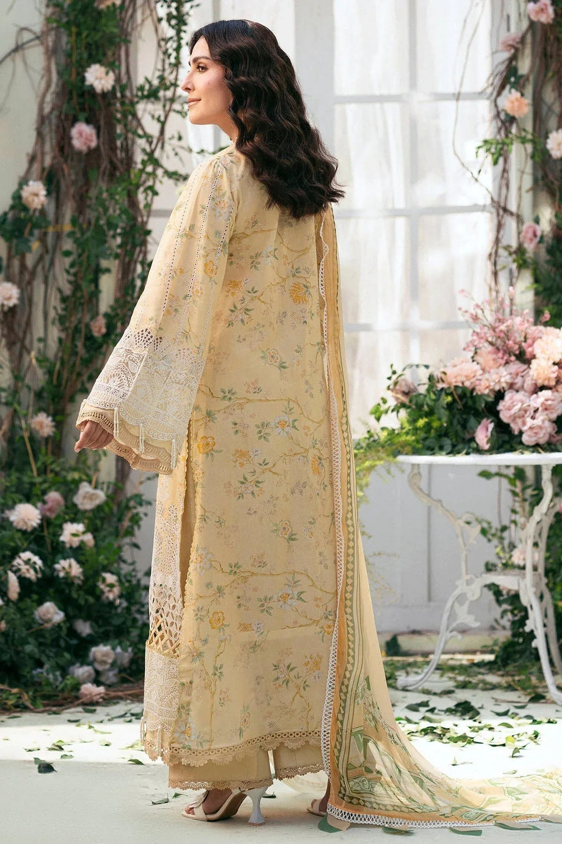Motifz | Premium Lawn 25 | 5429-ORCHID - Aqsa Fabrics
