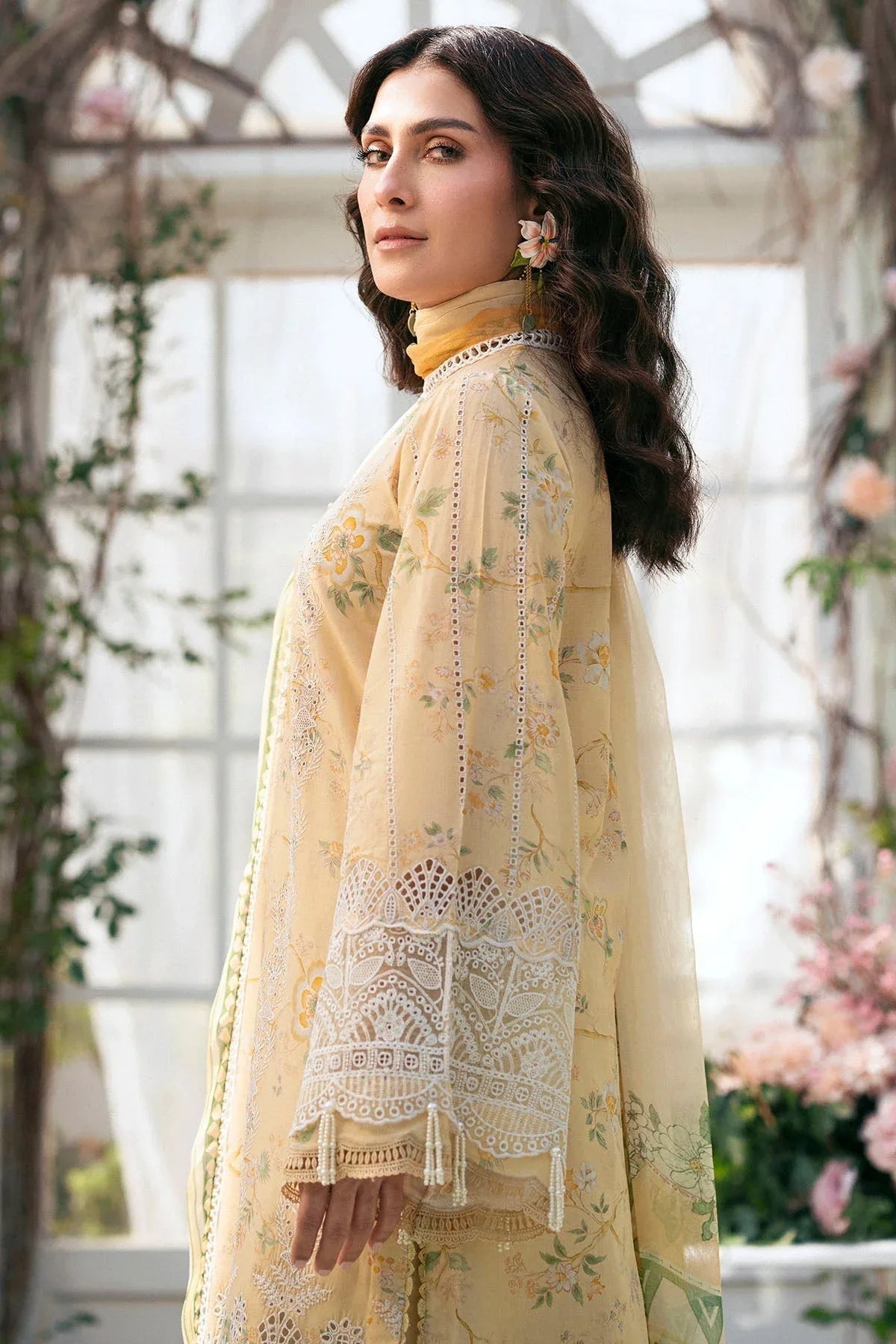 Motifz | Premium Lawn 25 | 5429-ORCHID - Aqsa Fabrics