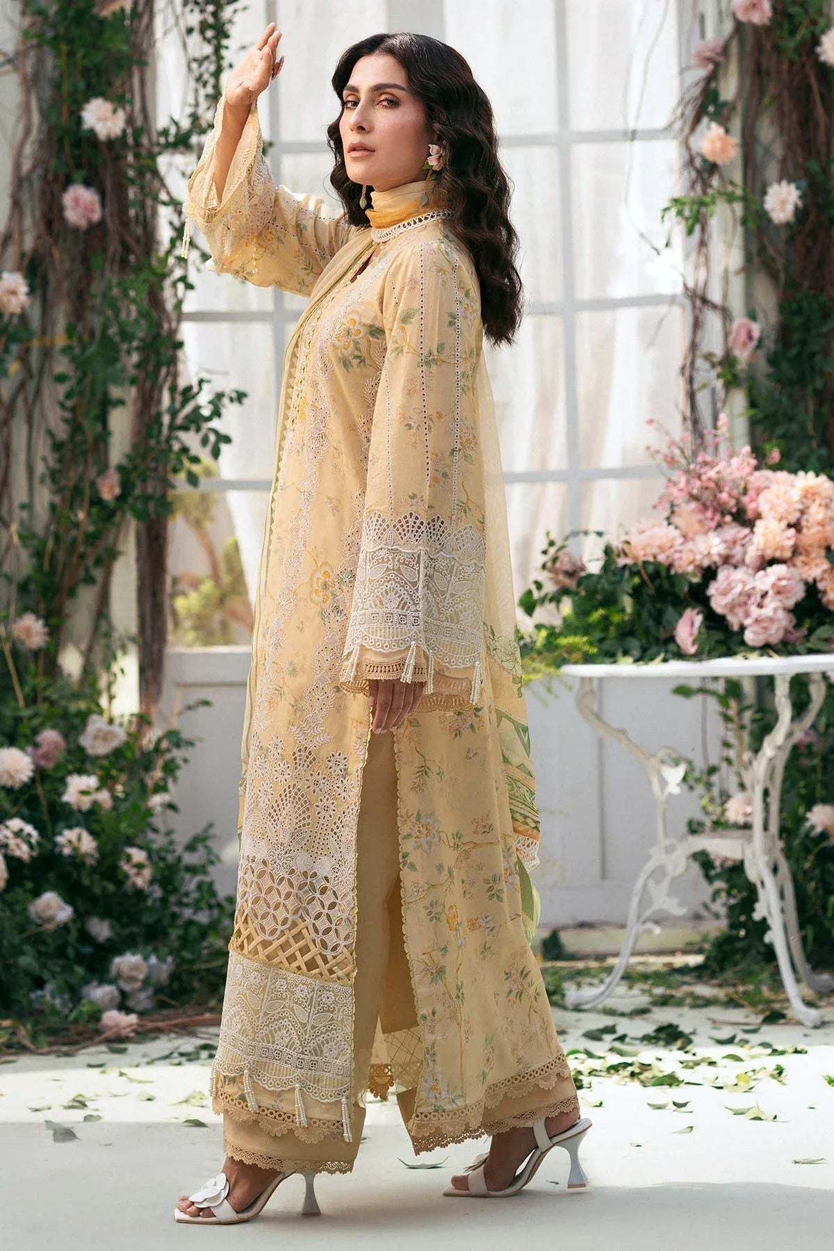 Motifz | Premium Lawn 25 | 5429-ORCHID - Aqsa Fabrics