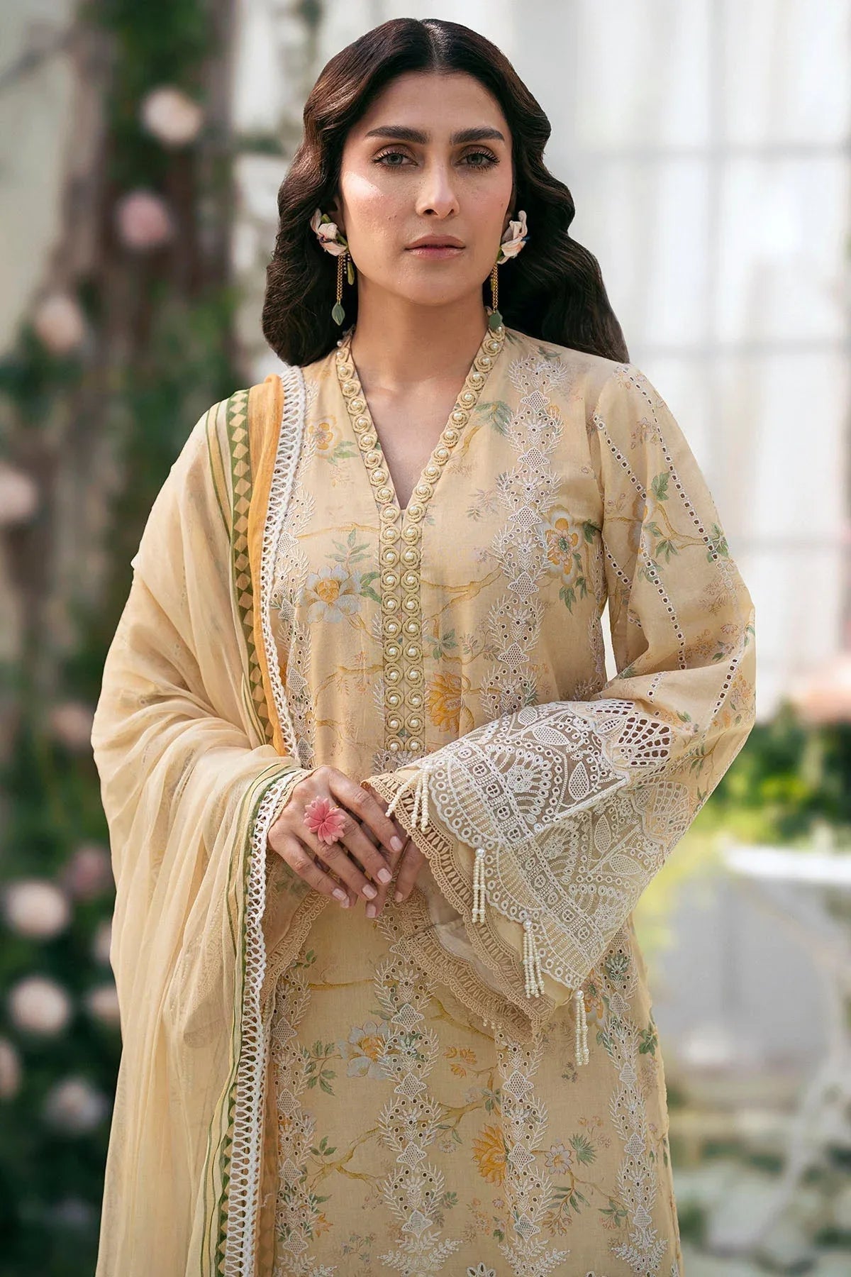Motifz | Premium Lawn 25 | 5429-ORCHID - Aqsa Fabrics