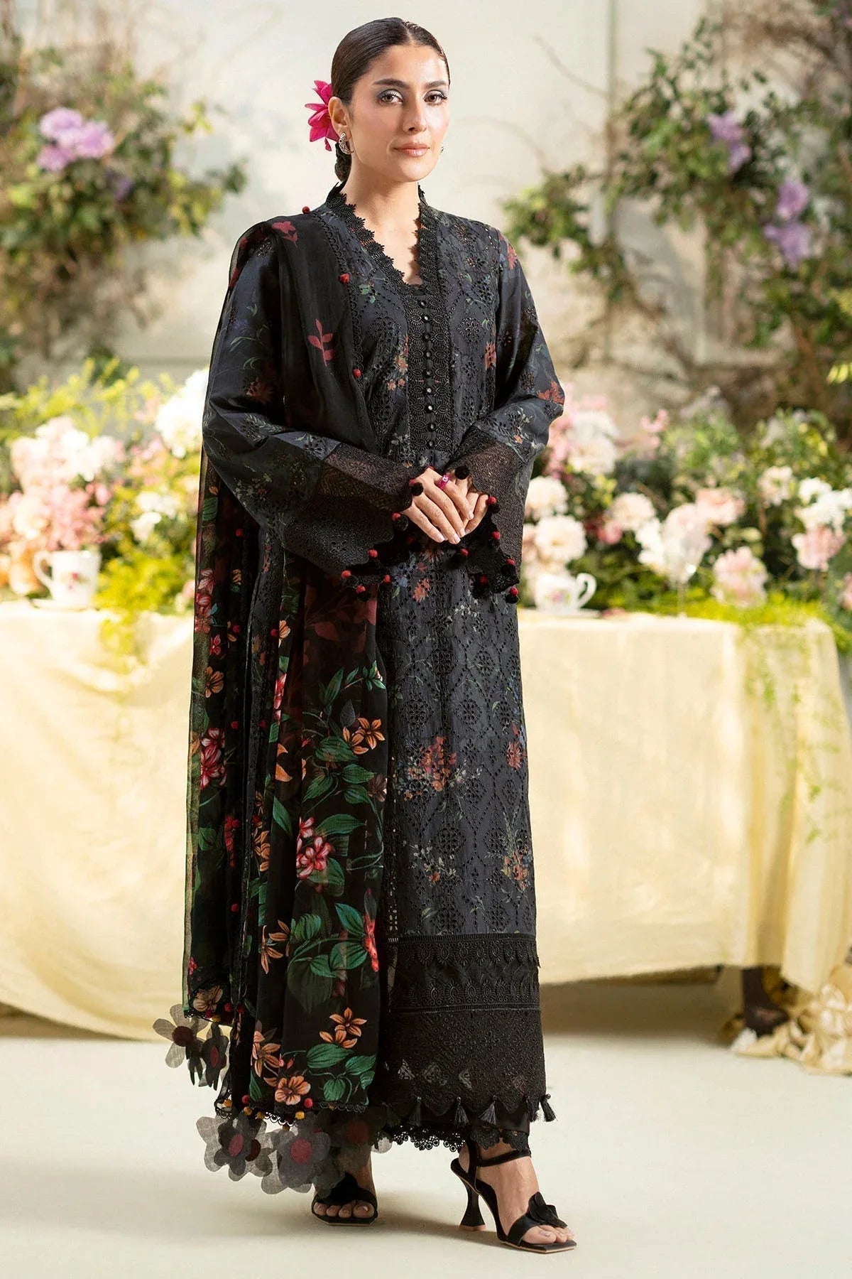 Motifz | Premium Lawn 25 | 5433-JASMINE - Aqsa Fabrics