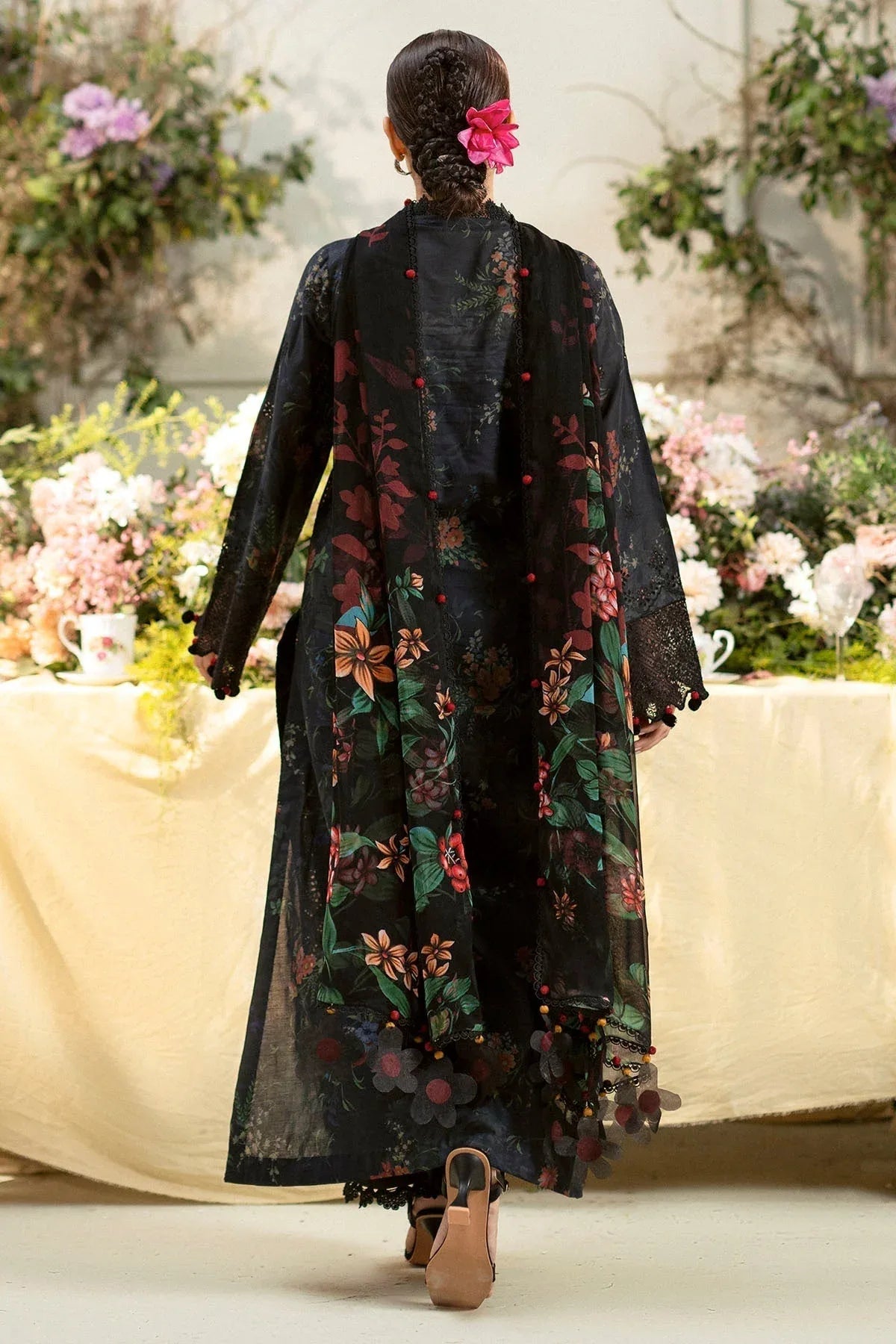 Motifz | Premium Lawn 25 | 5433-JASMINE - Aqsa Fabrics