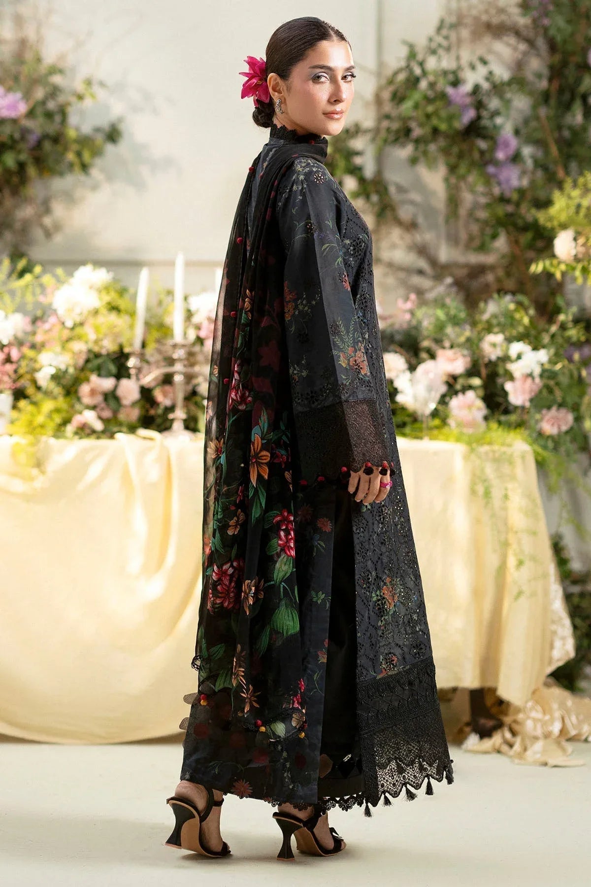 Motifz | Premium Lawn 25 | 5433-JASMINE - Aqsa Fabrics