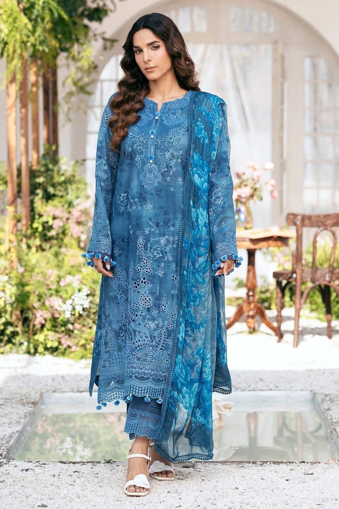 Motifz | Premium Lawn 25 | 5434-LILLY - Aqsa Fabrics