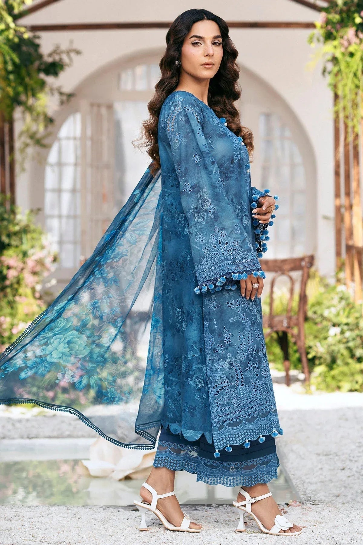 Motifz | Premium Lawn 25 | 5434-LILLY - Aqsa Fabrics