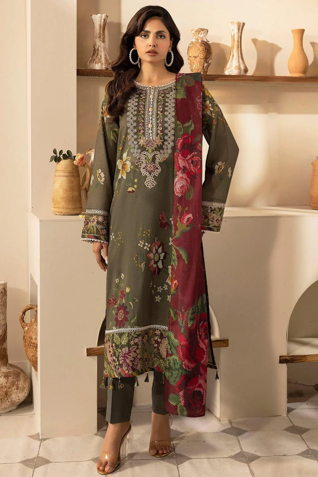 Motifz | Umang Lawn | 5470-NANCY - Aqsa Fabrics