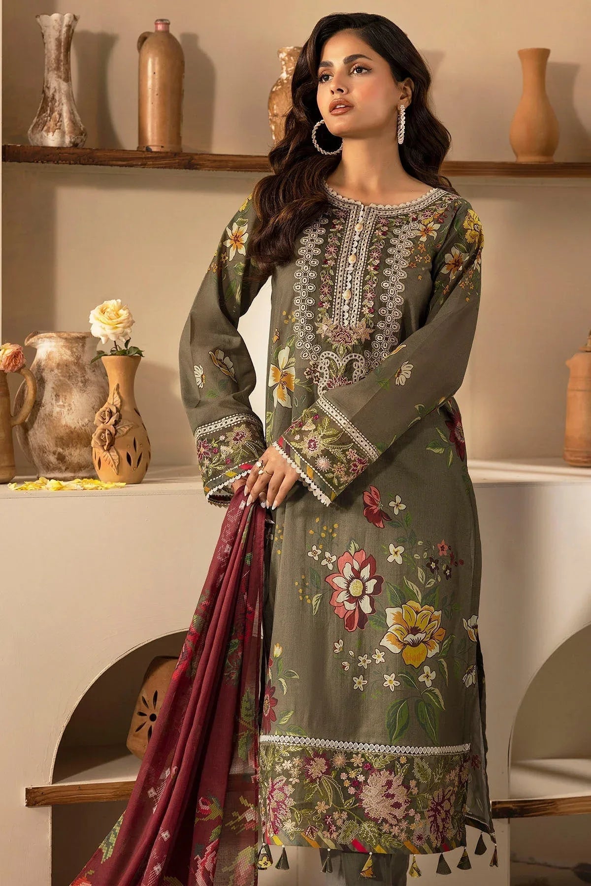 Motifz | Umang Lawn | 5470-NANCY - Aqsa Fabrics