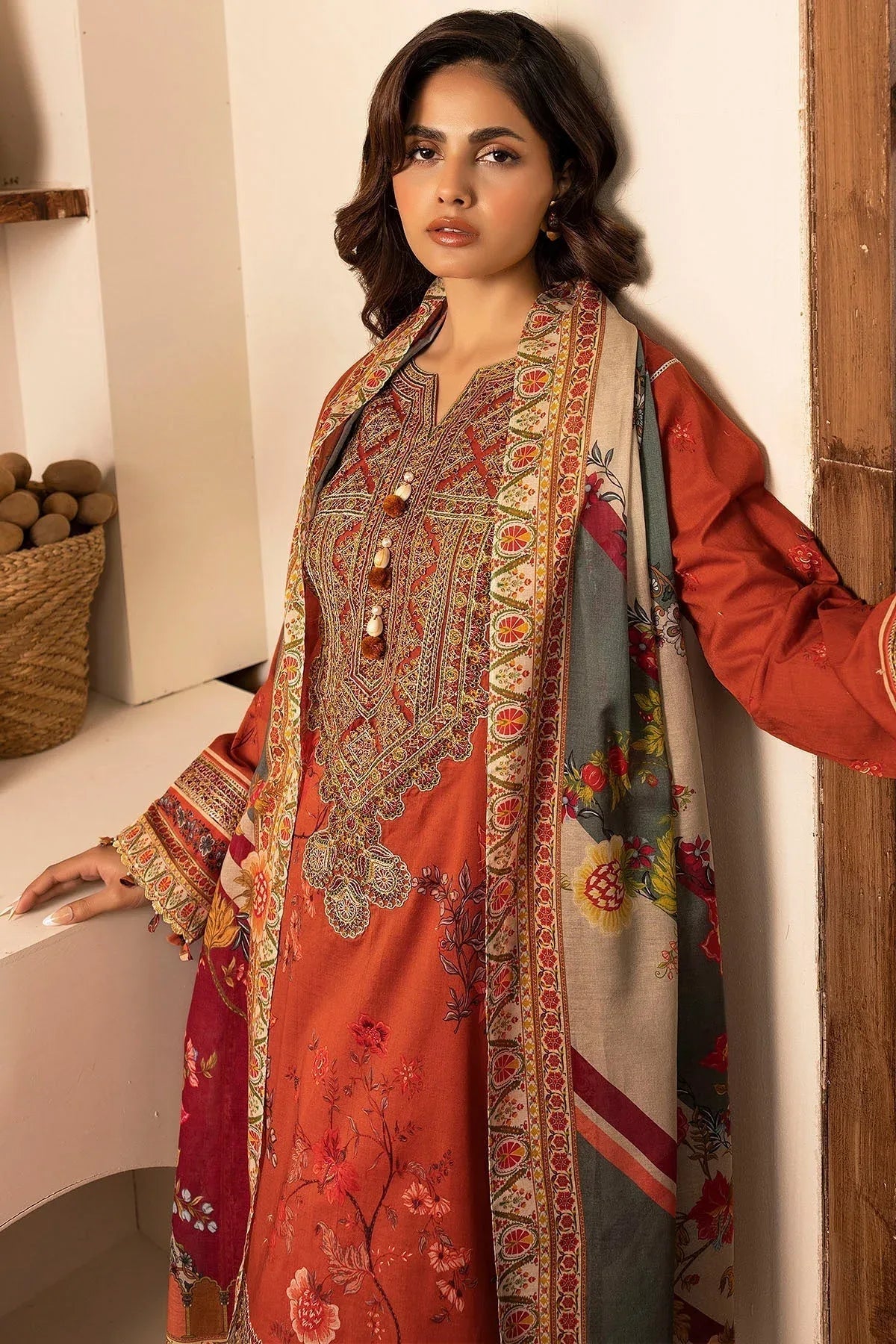 Motifz | Umang Lawn | 5473-BRENNA - Aqsa Fabrics