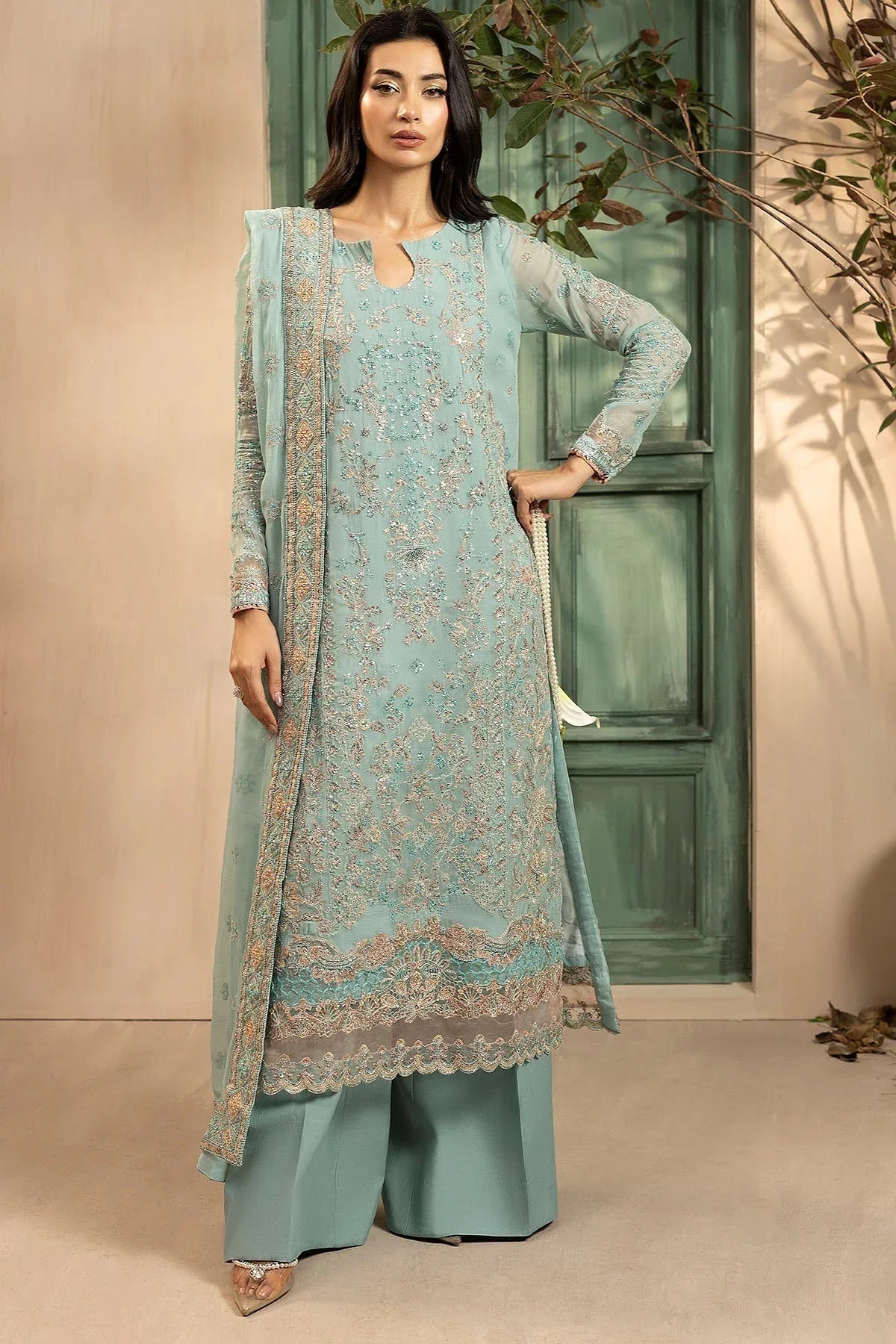 Motifz | Luxury Formal | 5574-FLORA - Aqsa Fabrics