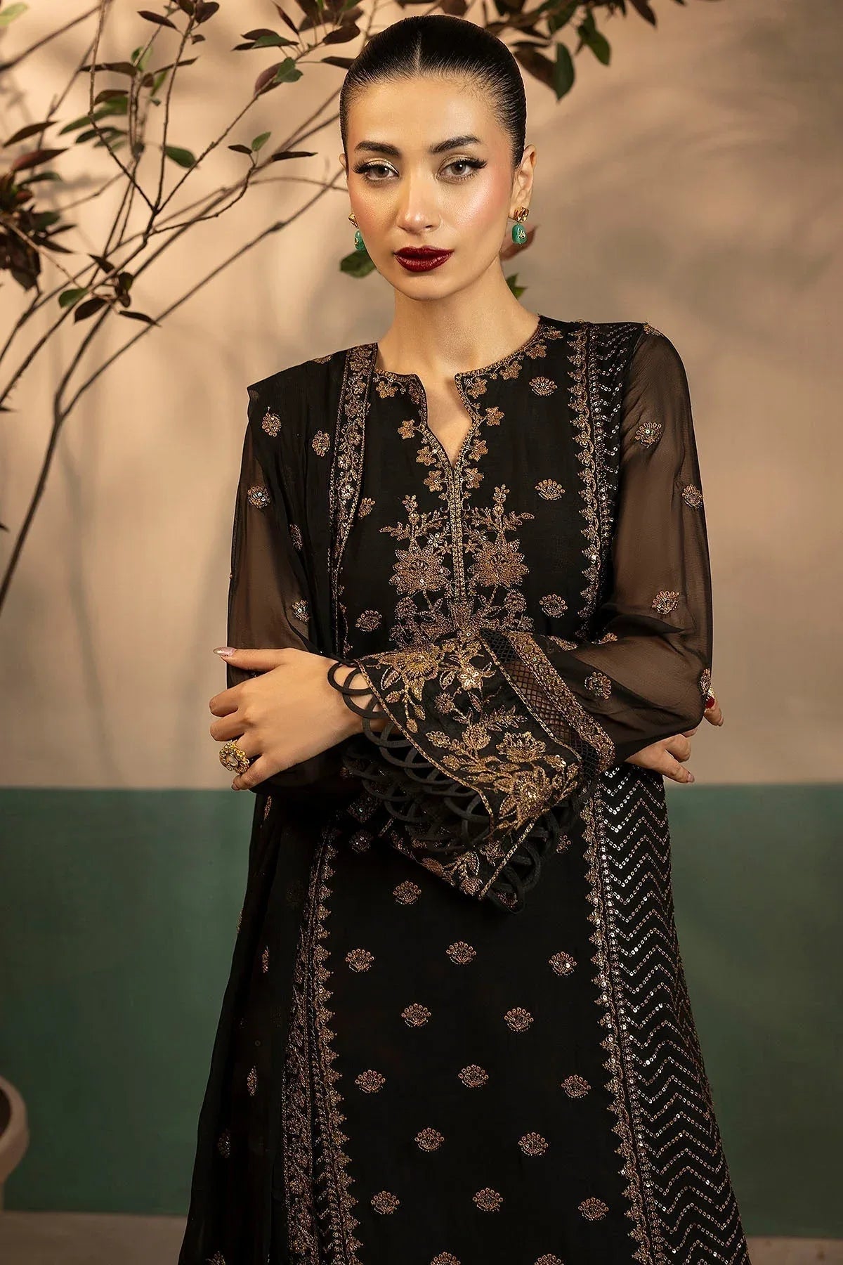 Motifz | Luxury Formal | 5579-VIOLA - Aqsa Fabrics